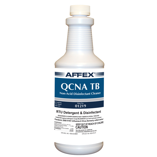 Picture of Disinfectant Cleaner, 1 Quart, QCNA TB, Non-Acid, 12 per Carton