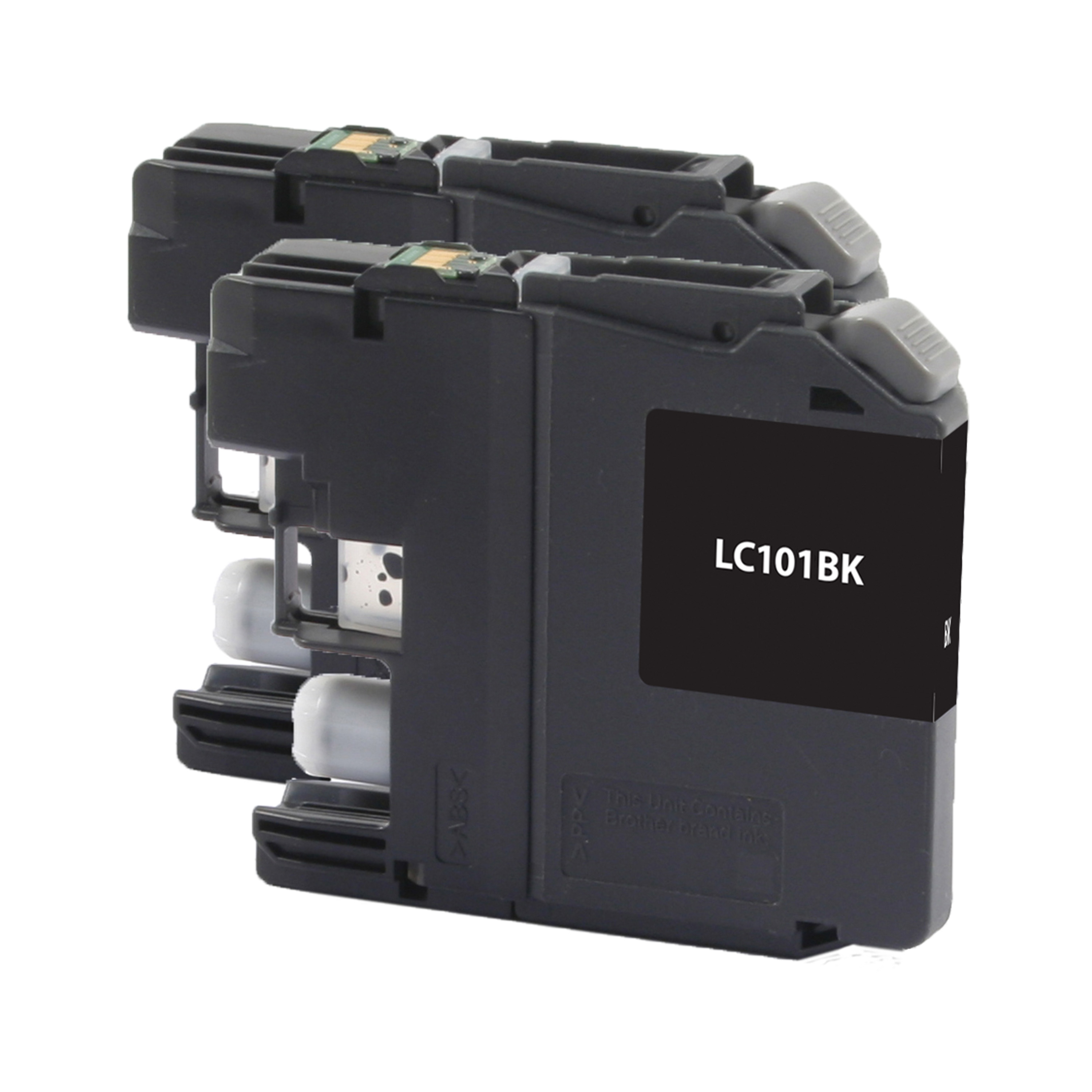 Picture of Black Ink Cartridges for Brother LC101 2-Pack