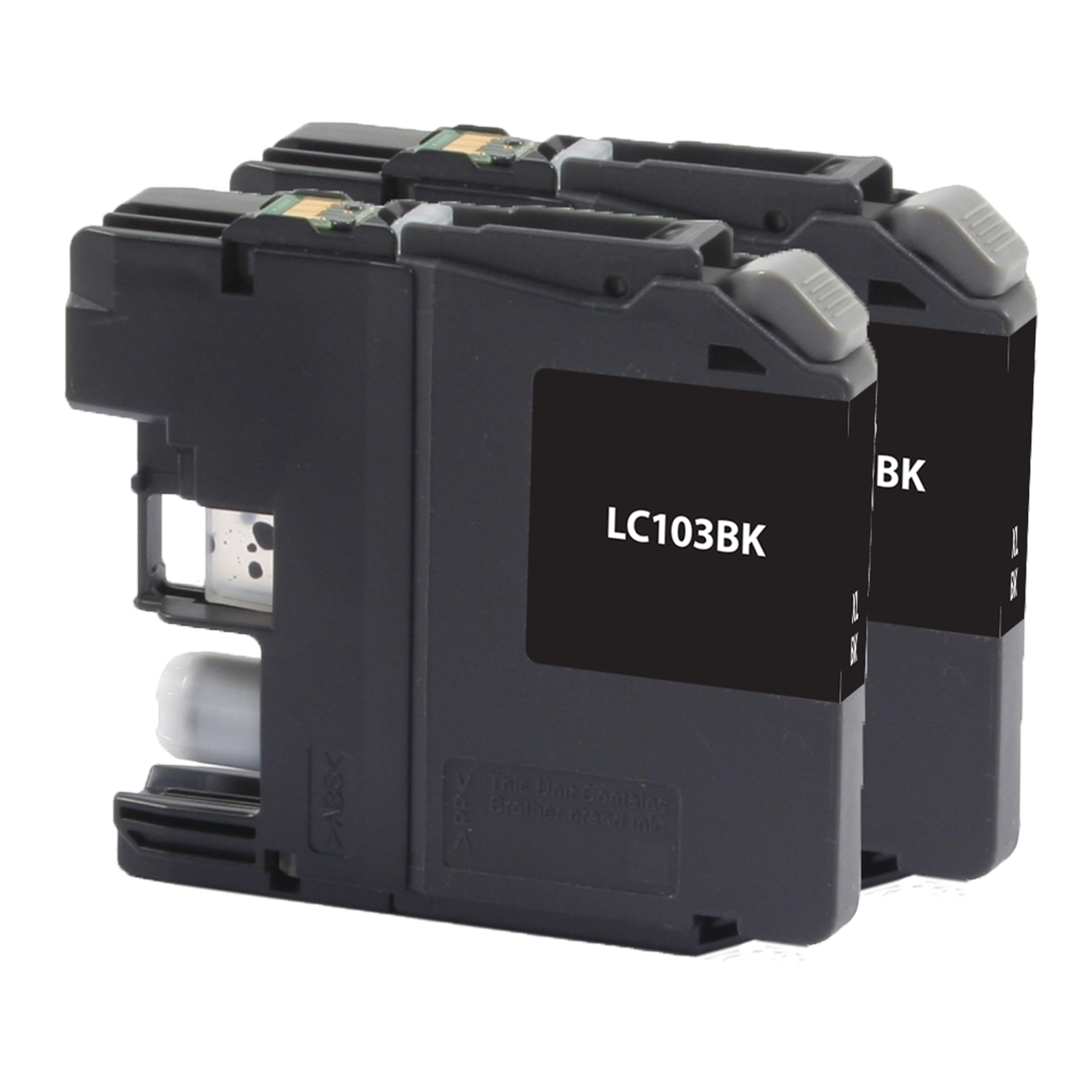 Picture of High Yield Black Ink Cartridges for Brother LC103XL 2-Pack