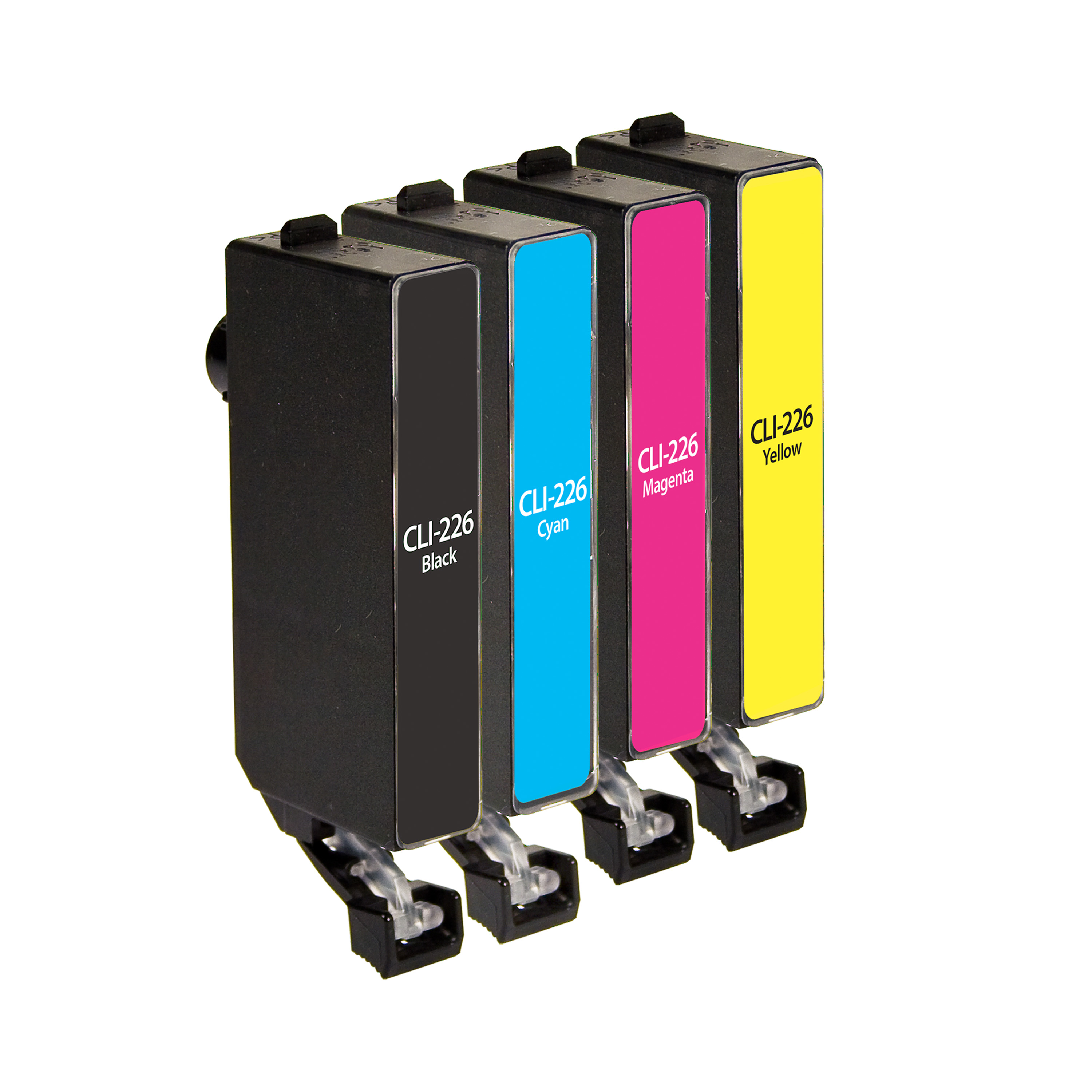 Picture of Black, Cyan, Magenta, Yellow Ink Cartridges for Canon CLI-22