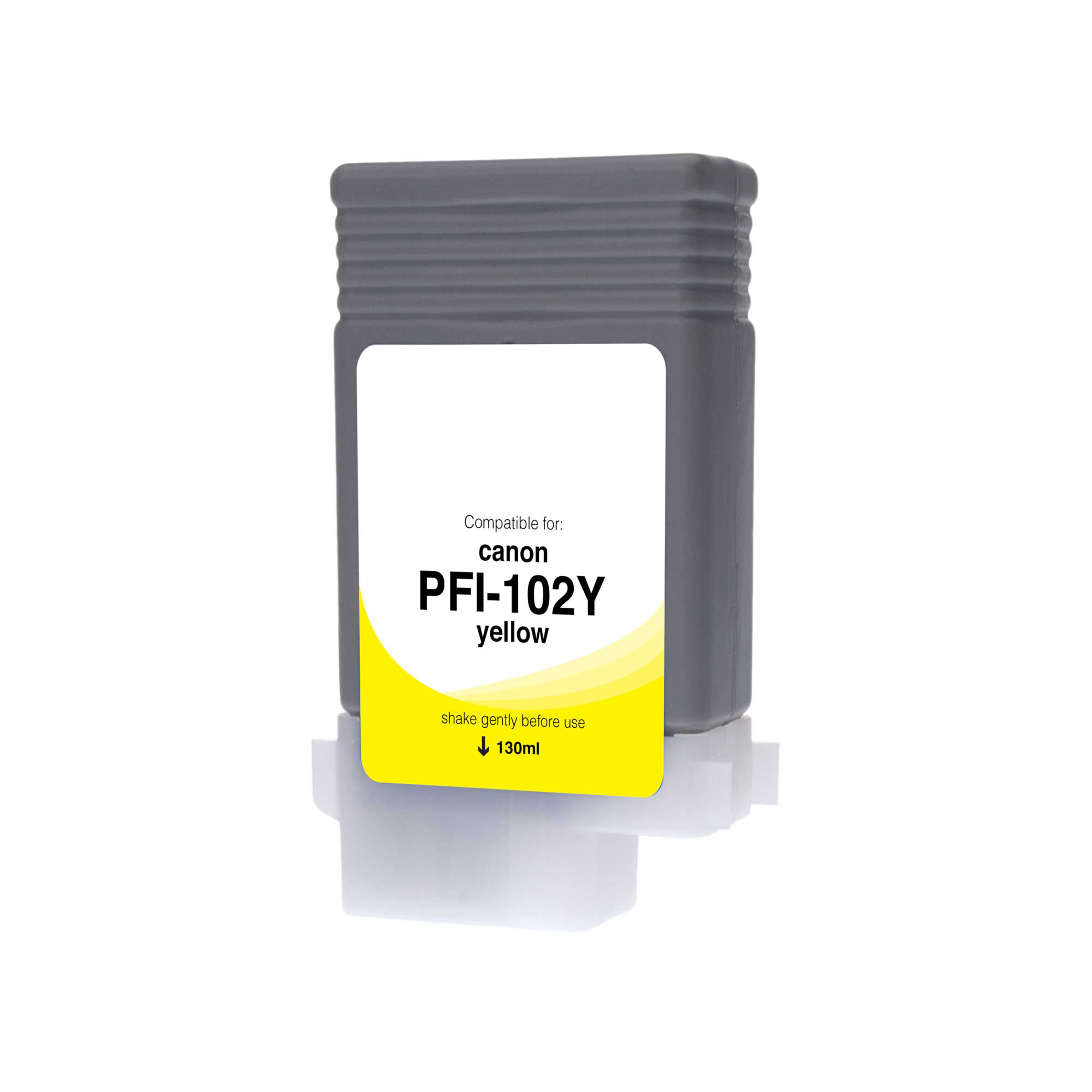 Picture of Yellow Wide Format Ink Cartridge for Canon PFI-102