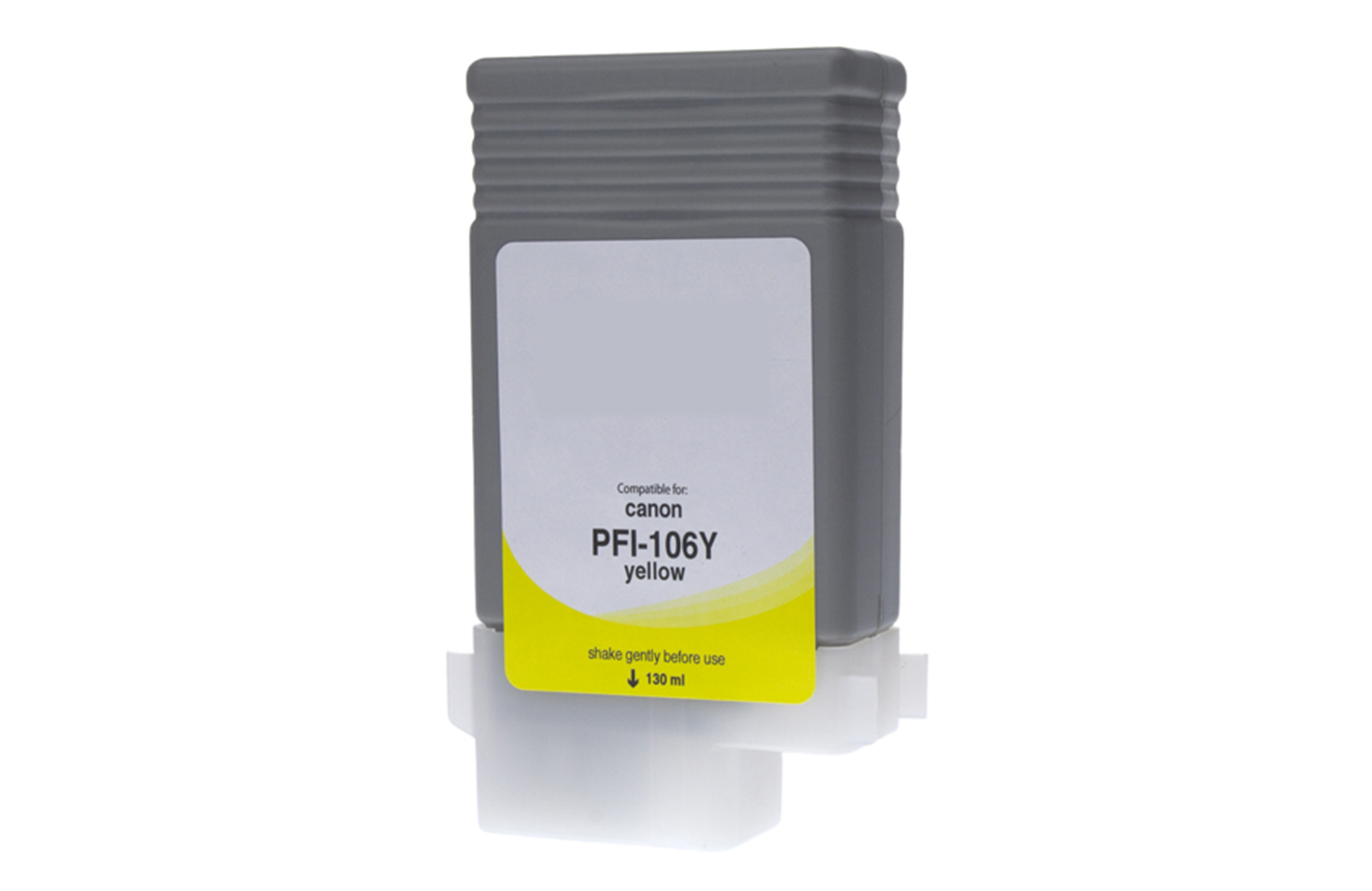 Picture of Yellow Wide Format Ink Cartridge for Canon PFI-106