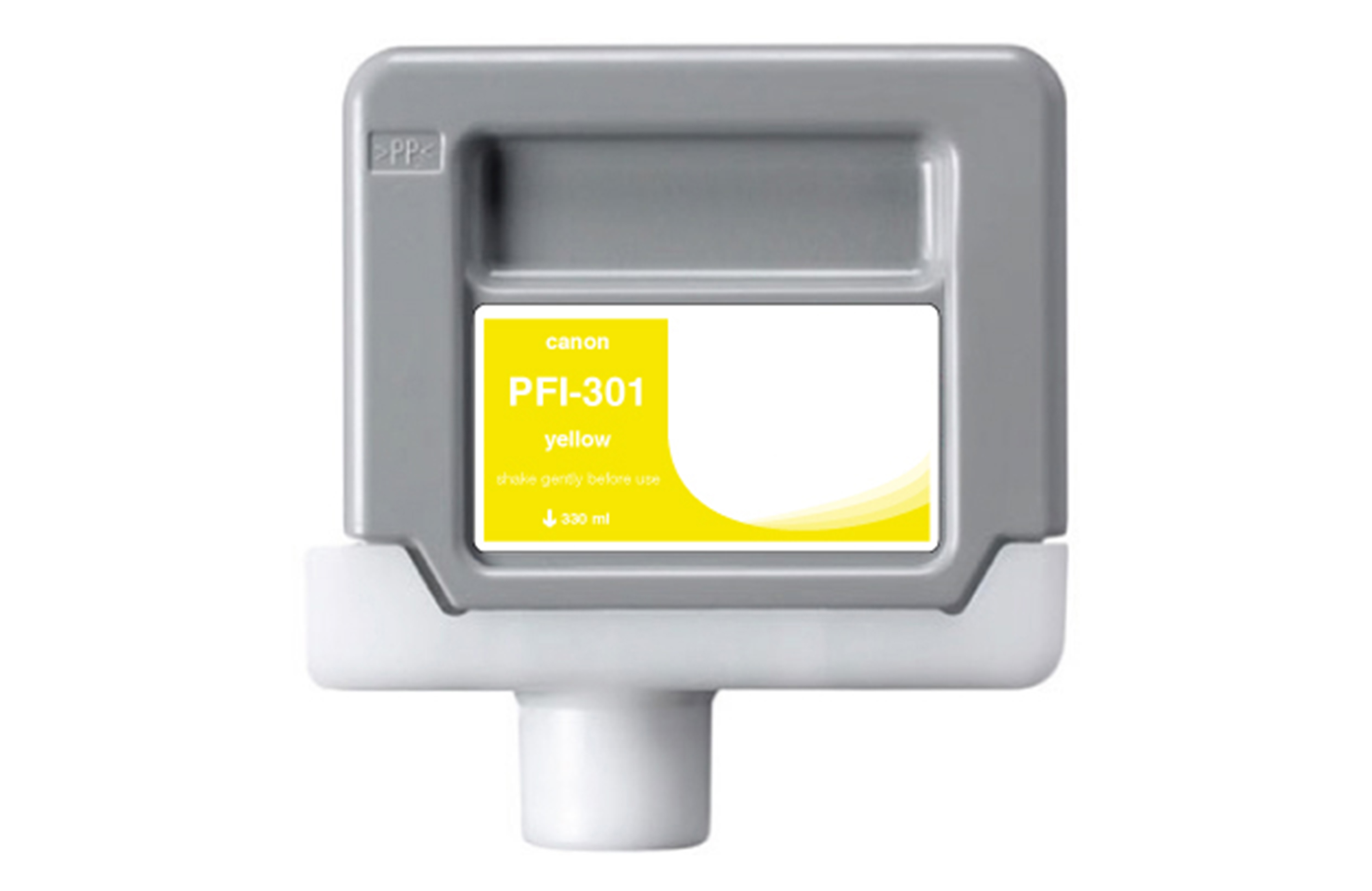 Picture of Yellow Wide Format Ink Cartridge for Canon PFI-301