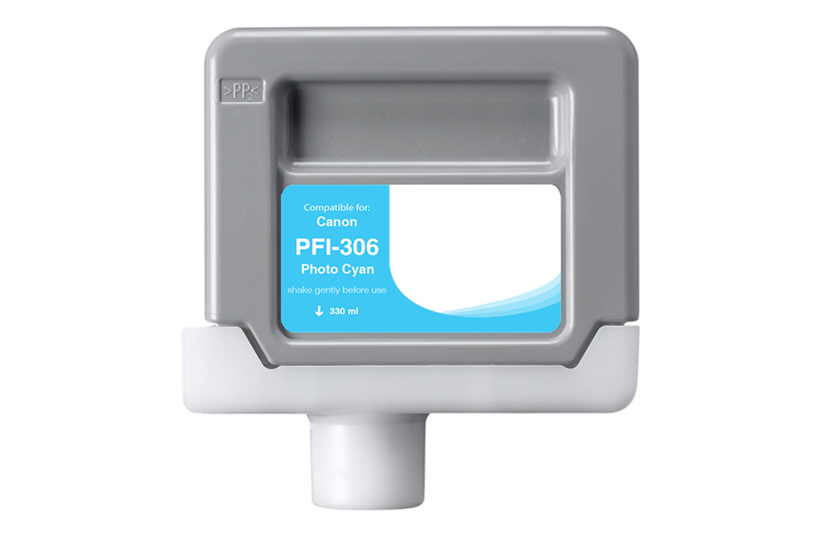 Picture of Photo Cyan Wide Format Ink Cartridge for Canon PFI-306