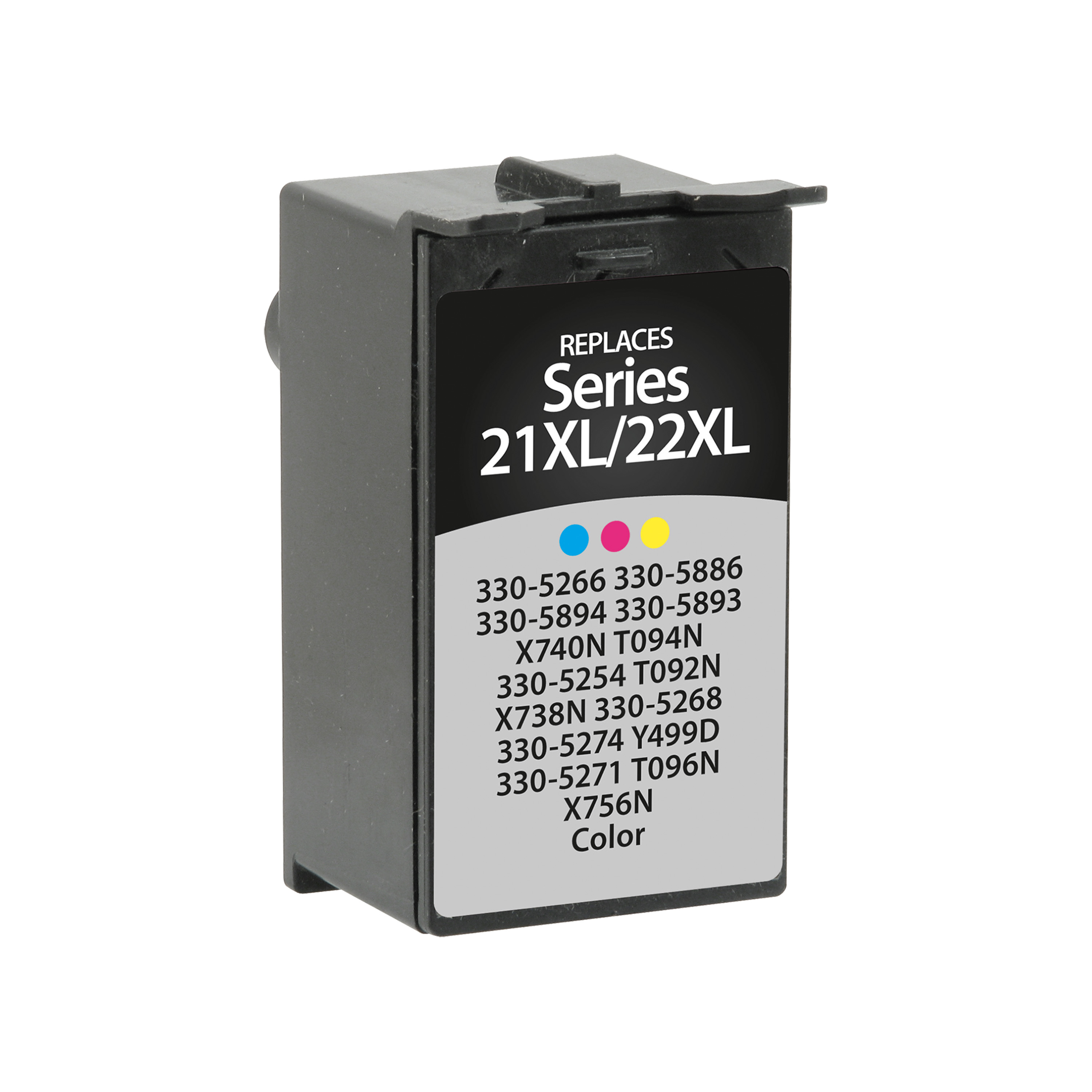 Picture of High Yield Color Ink Cartridge for Dell Series 21XL/22XL