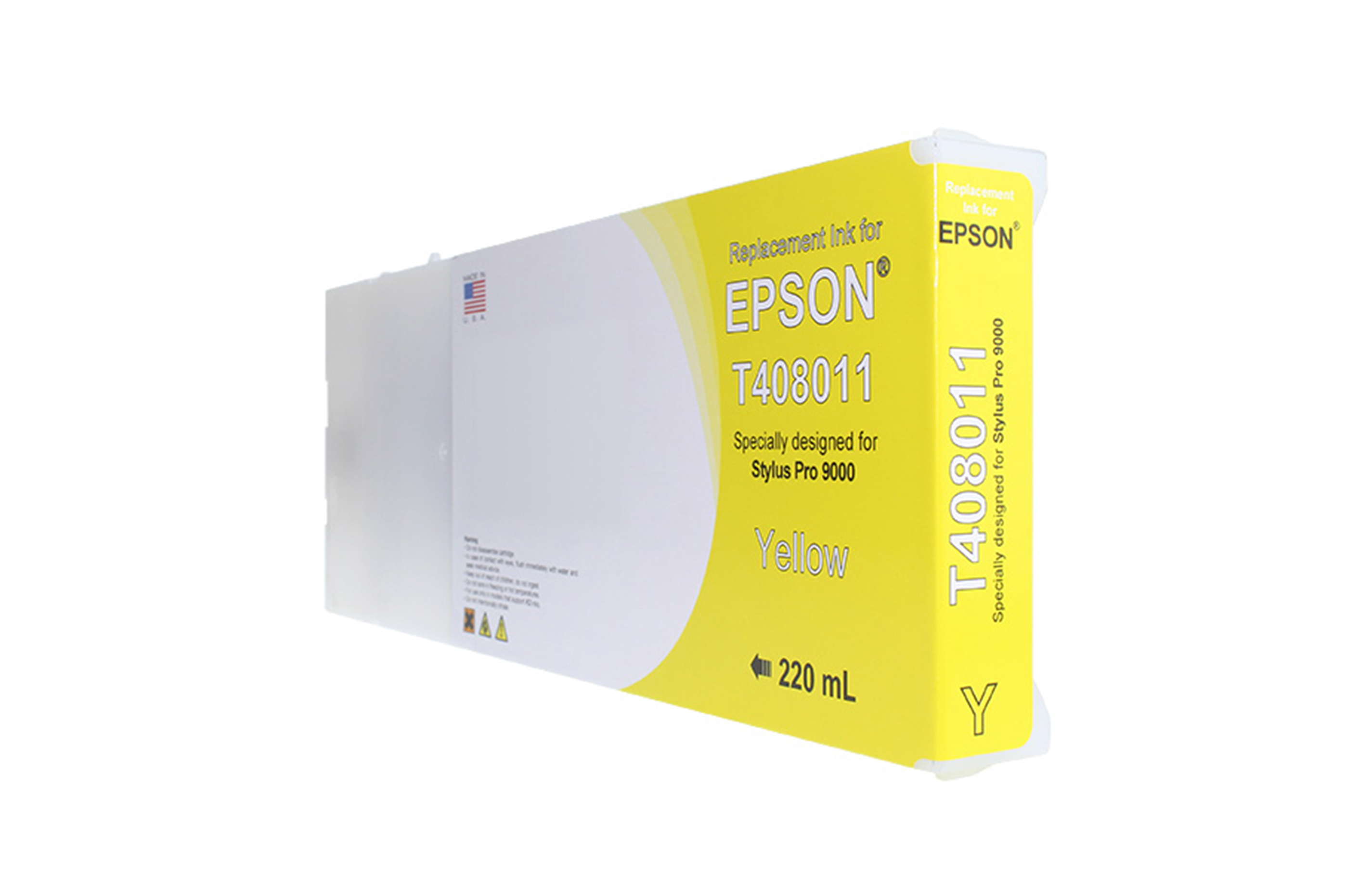 Picture of Yellow Wide Format Ink Cartridge for T408011