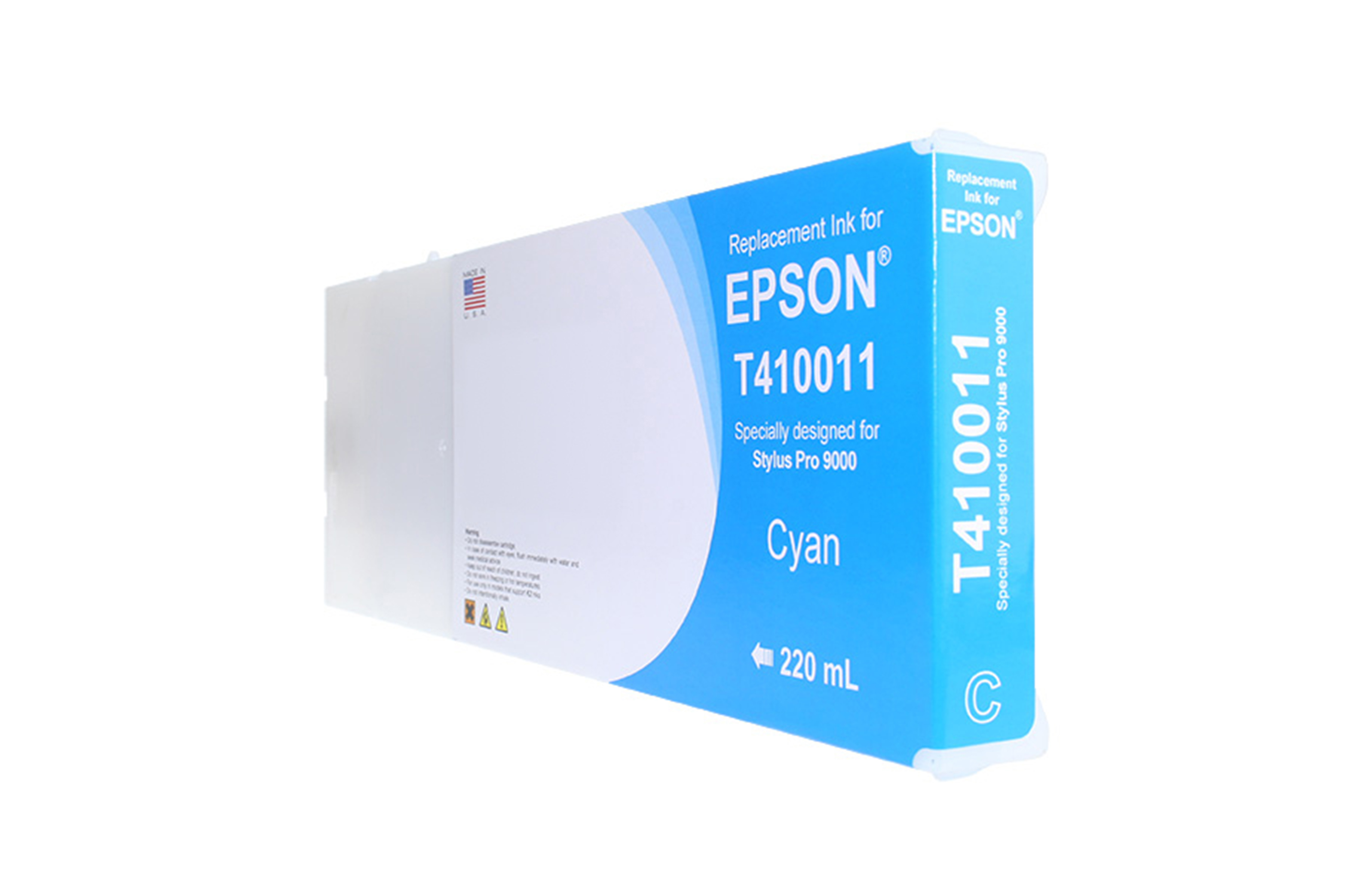 Picture of Cyan Wide Format Ink Cartridge for T410011