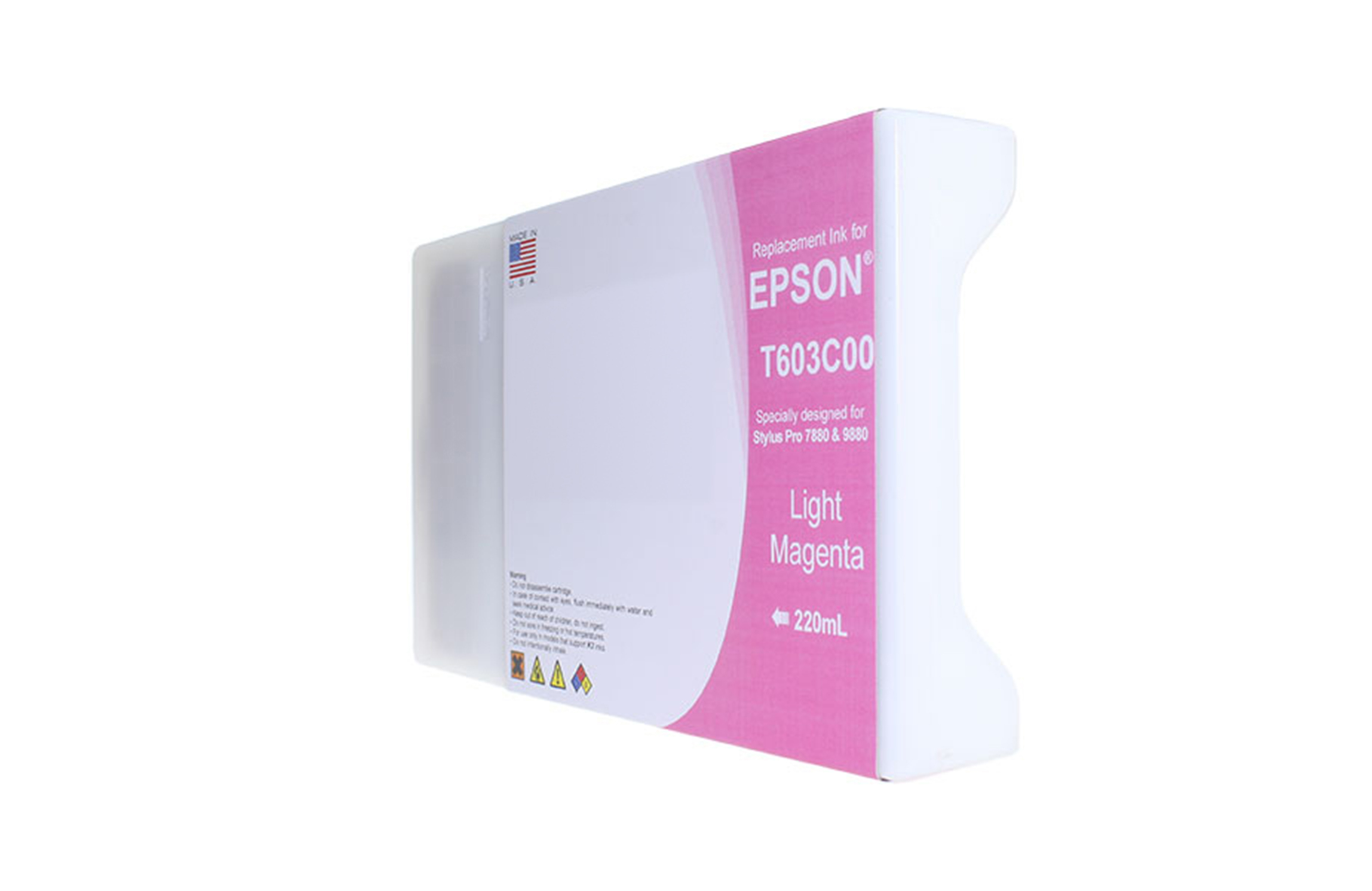 Picture of High Yield Light Magenta Wide Format Ink Cartridge for Epson