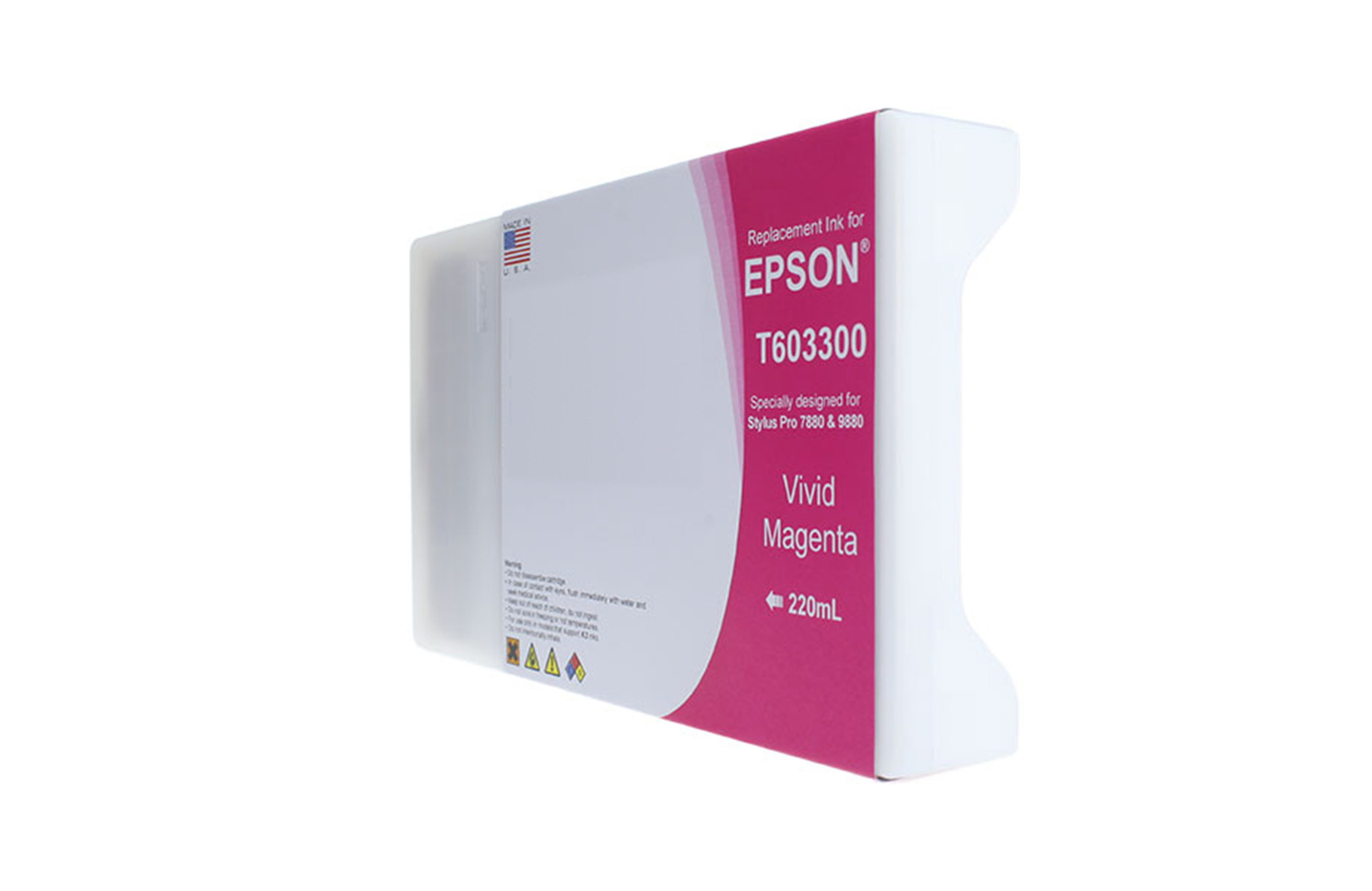 Picture of High Yield Vivid Magenta Wide Format Ink Cartridge for Epson