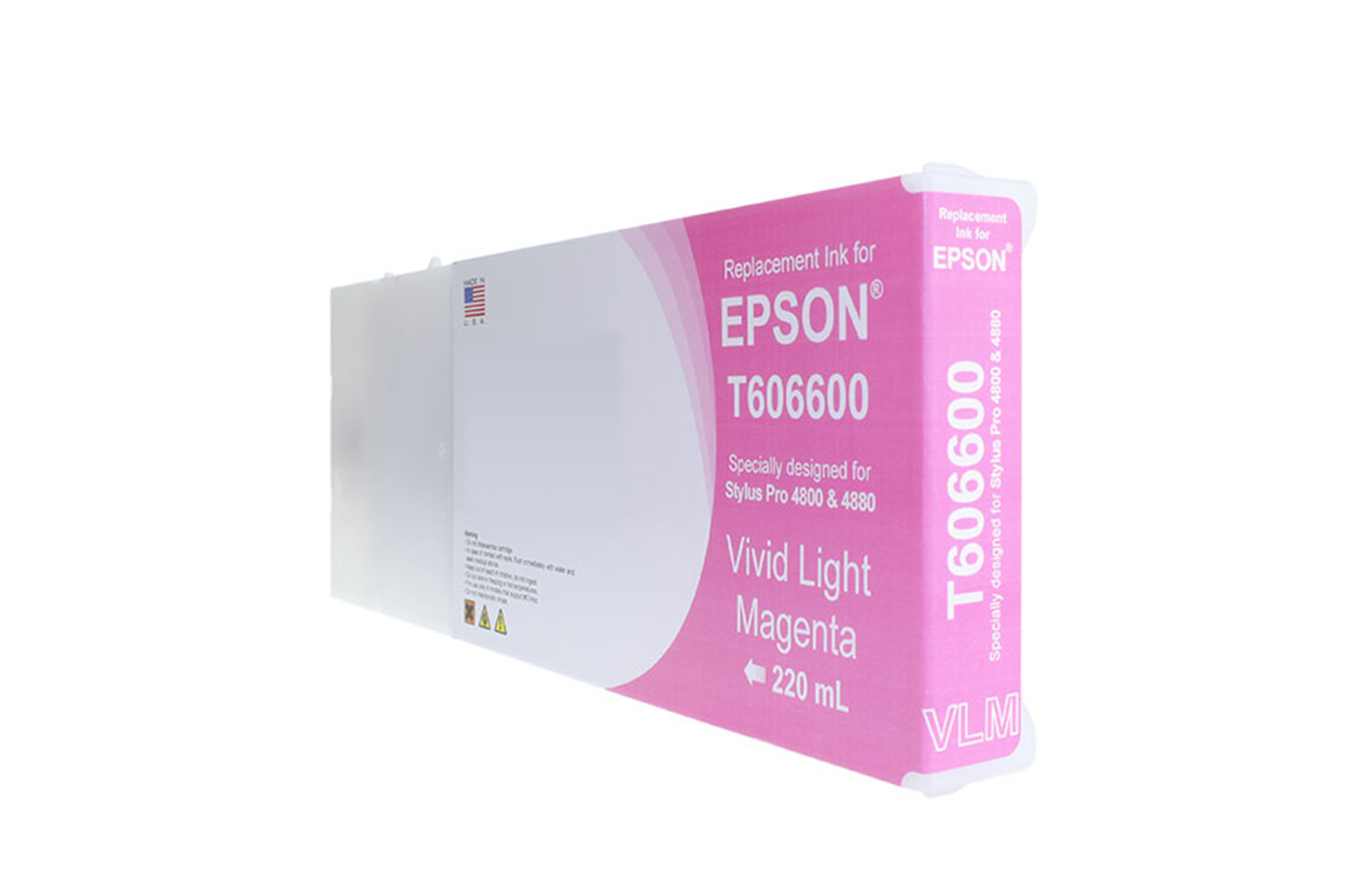 Picture of High Yield Vivid Light Magenta Wide Format Ink Cartridge for