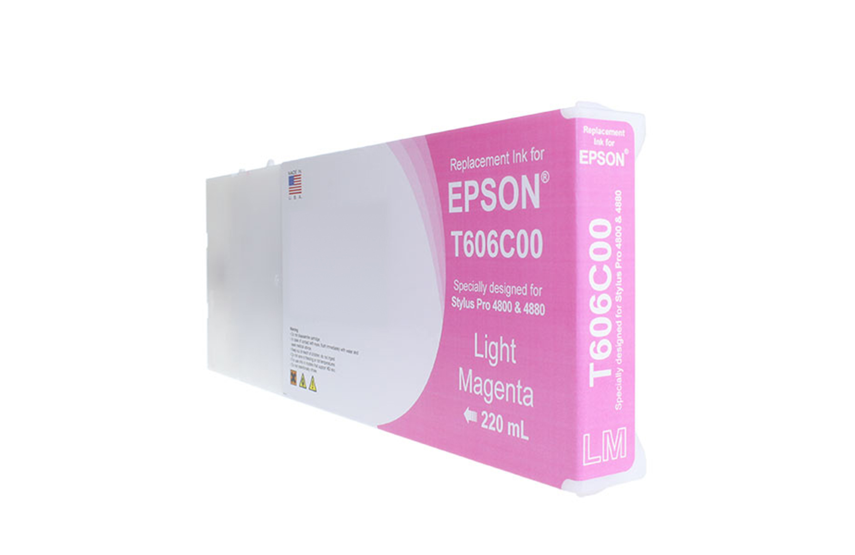 Picture of High Yield Light Magenta Wide Format Ink Cartridge for Epson