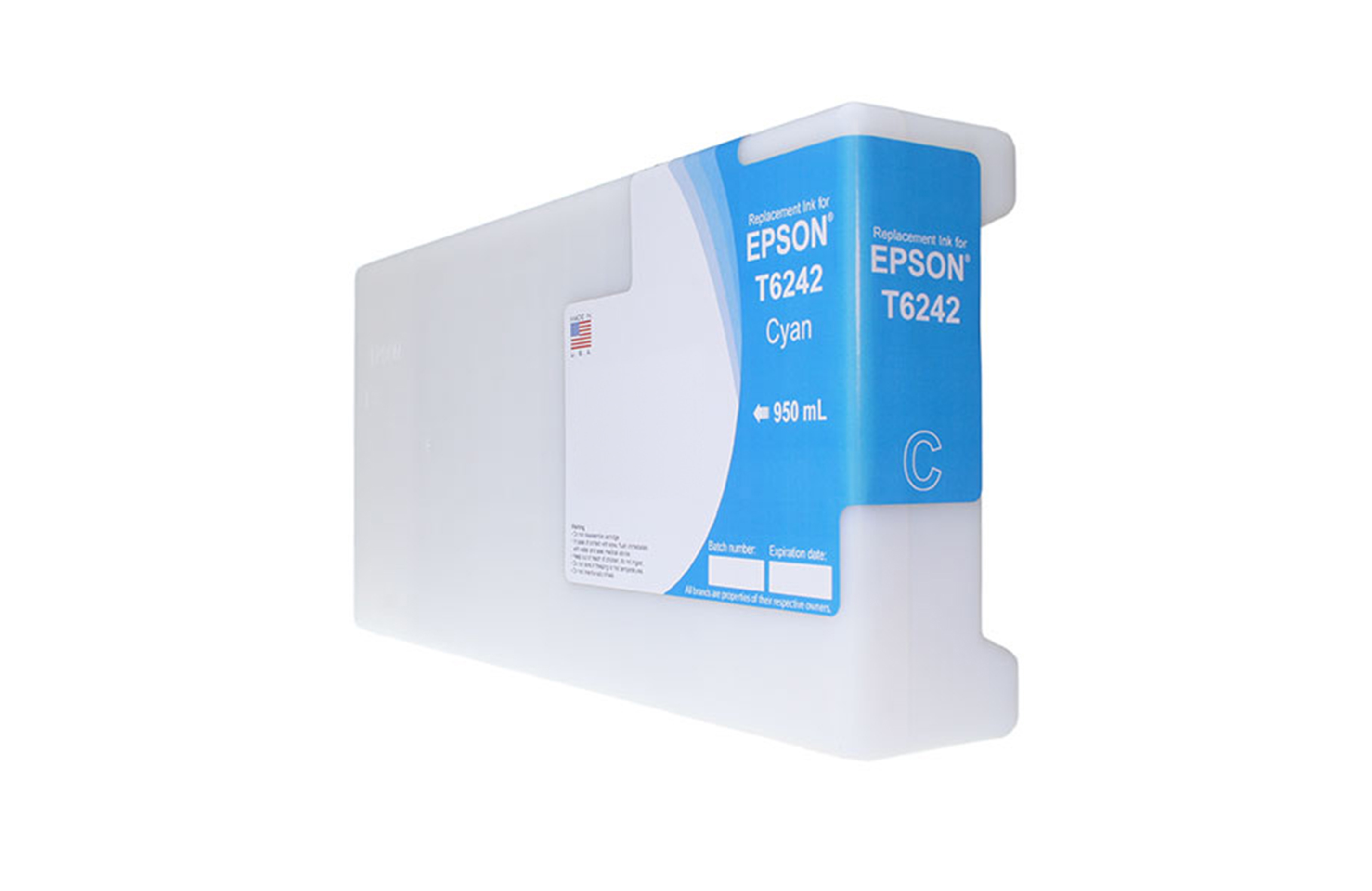 Picture of Cyan Wide Format Ink Cartridge for Epson T624200