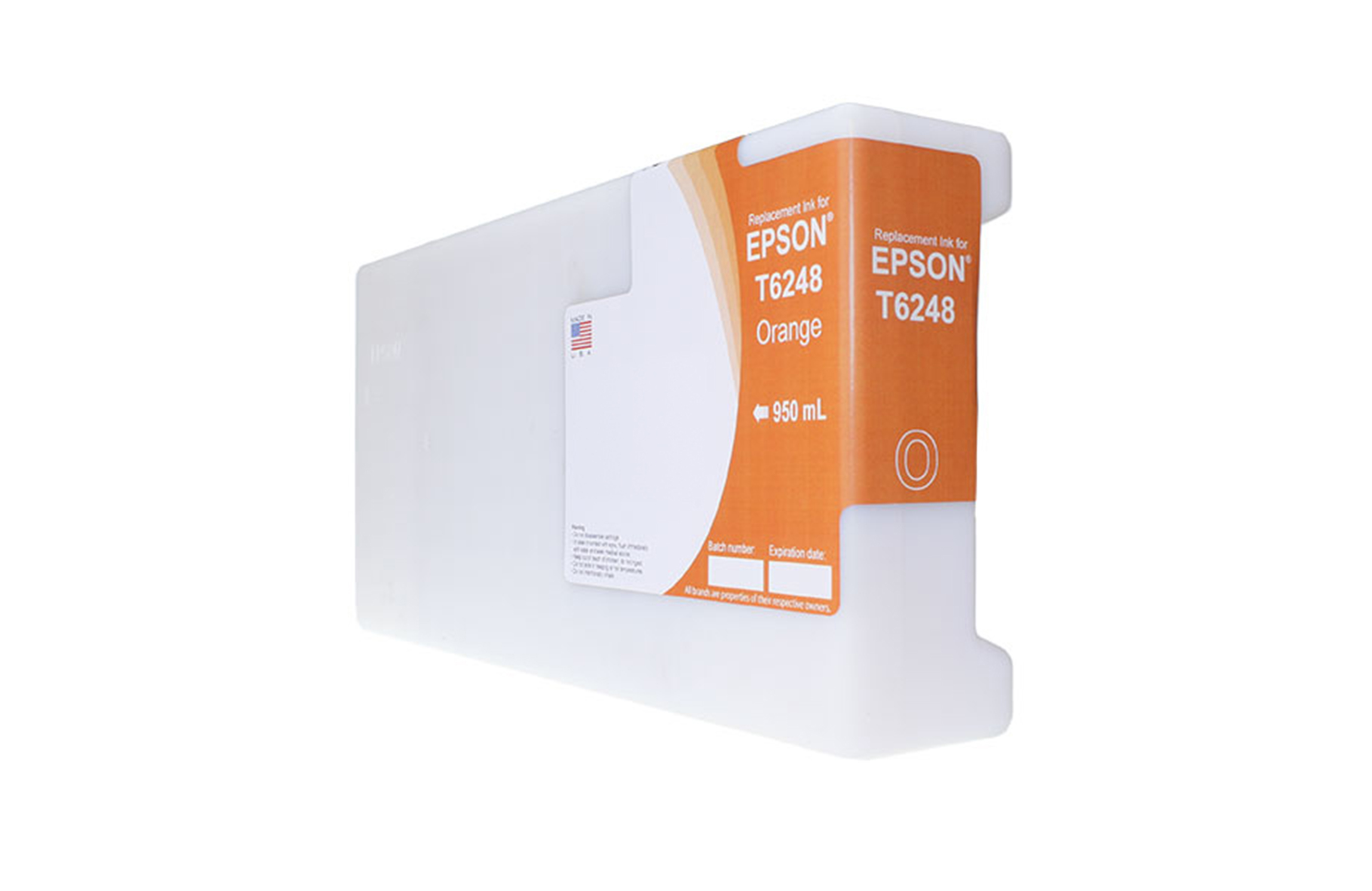 Picture of Orange Wide Format Ink Cartridge for Epson T624800