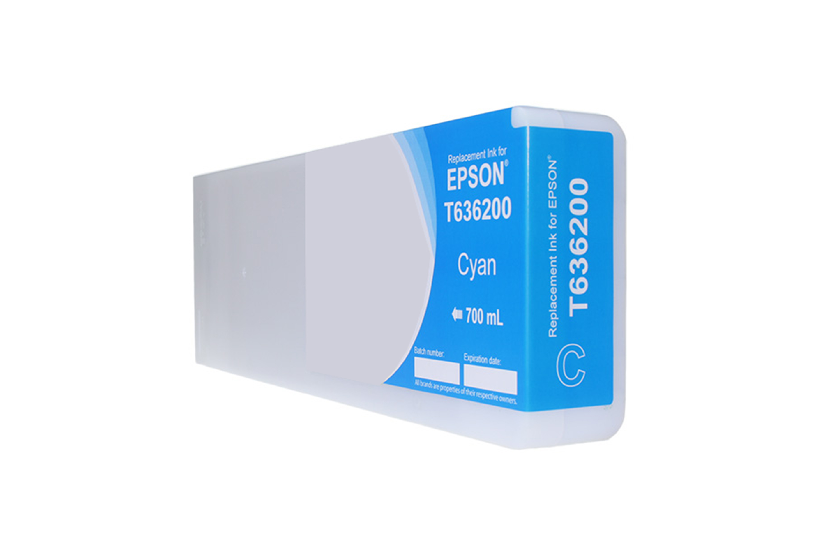 Picture of High Yield Cyan Wide Format Ink Cartridge for Epson T636200