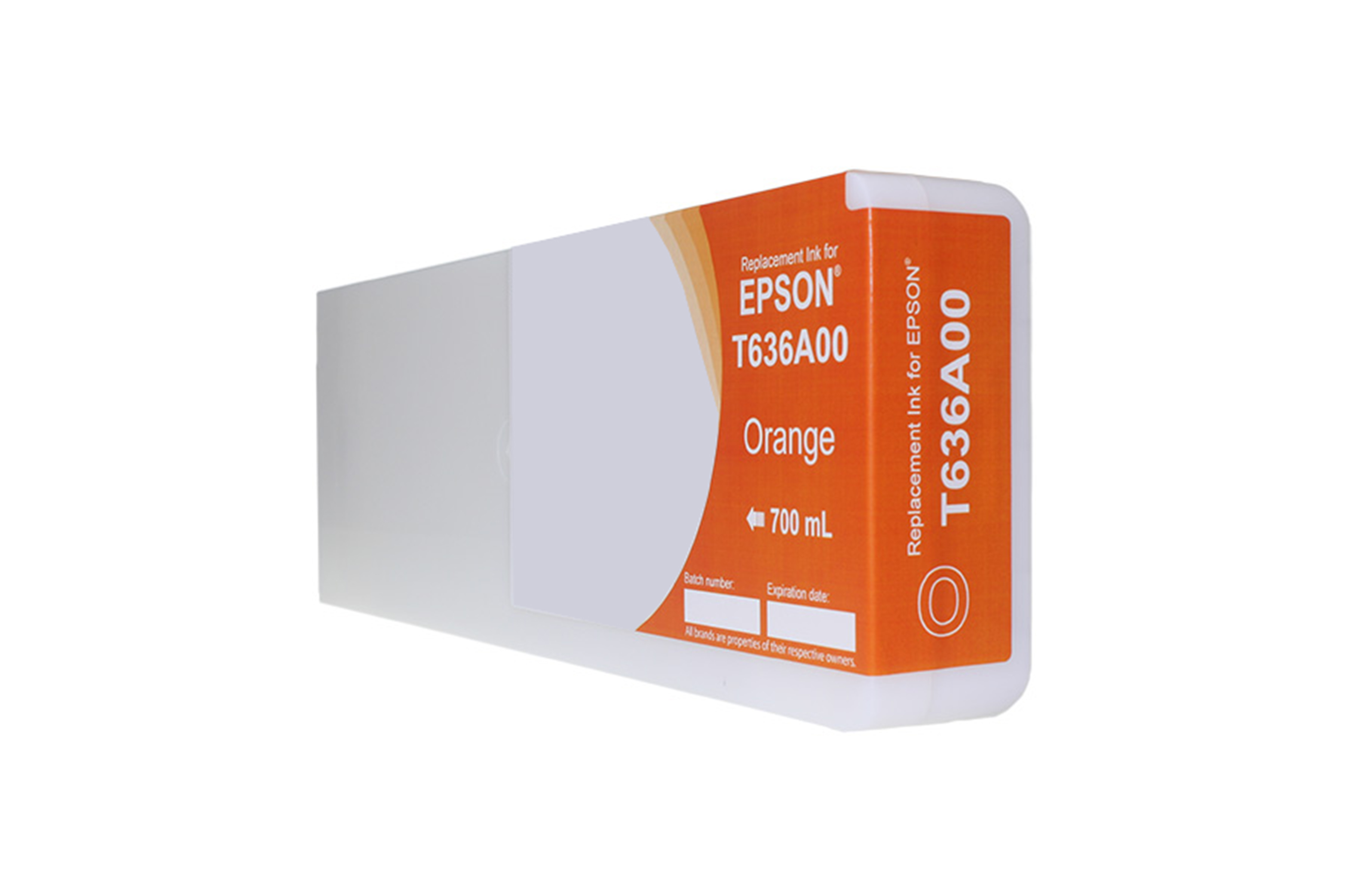 Picture of High Yield Orange Wide Format Ink Cartridge for Epson T636A0