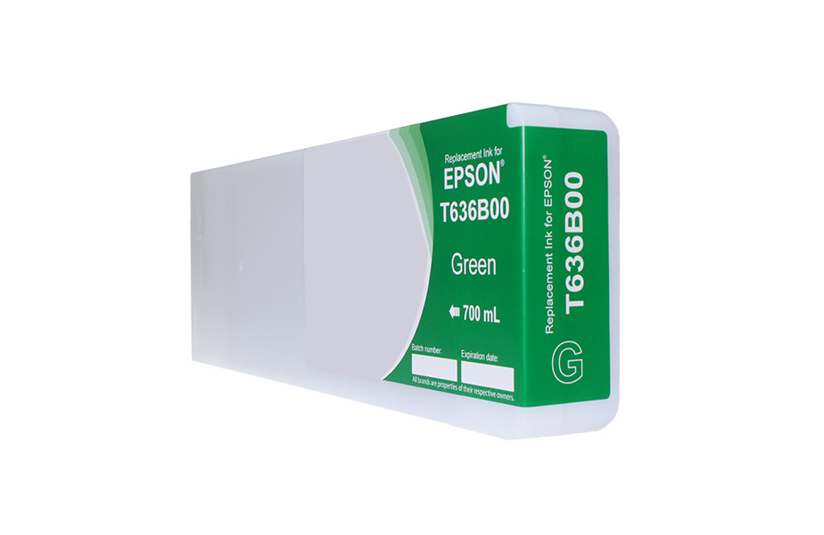 Picture of High Yield Green Wide Format Ink Cartridge for Epson T636B00