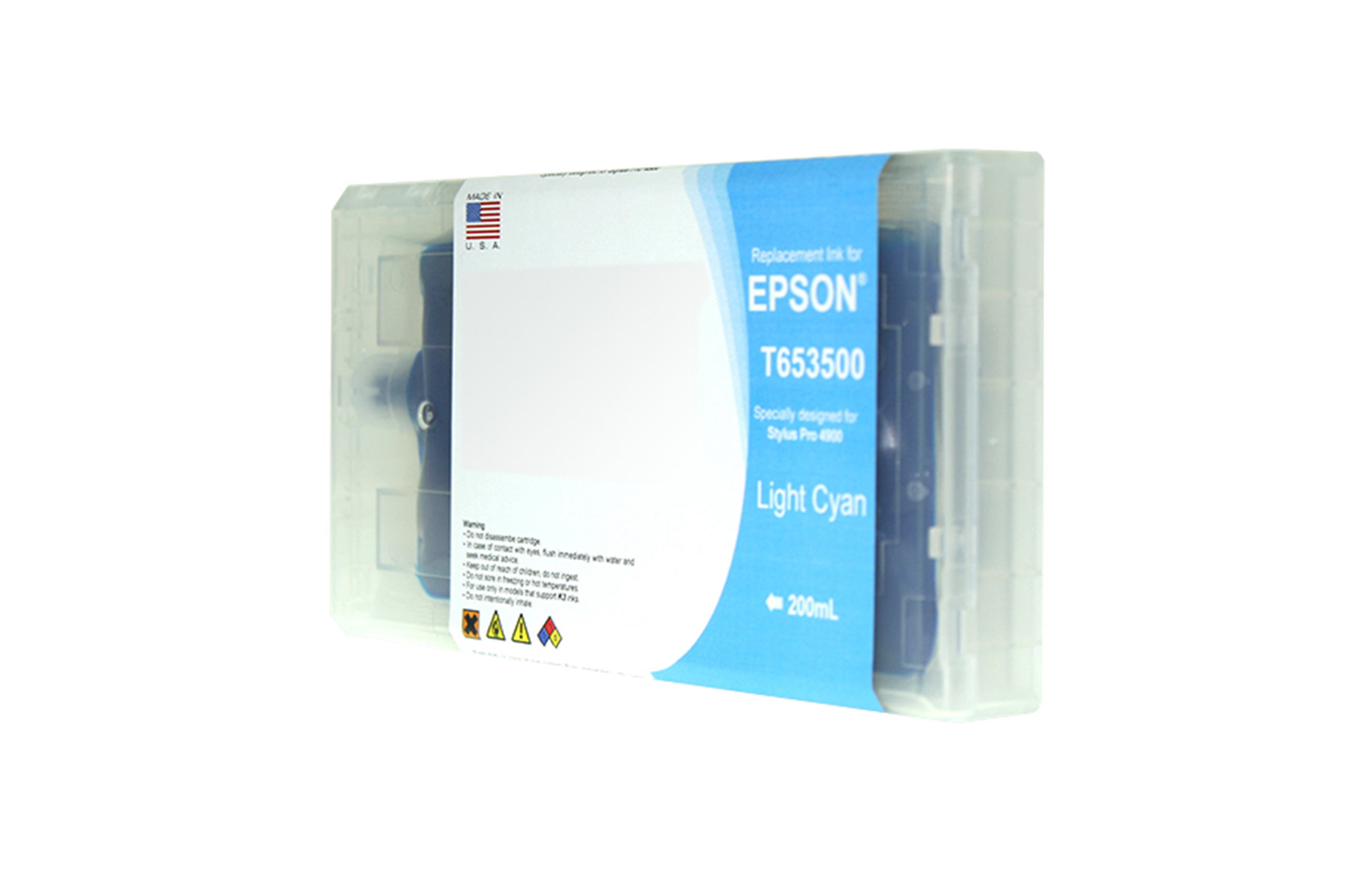 Picture of Light Cyan Wide Format Ink Cartridge for T653500