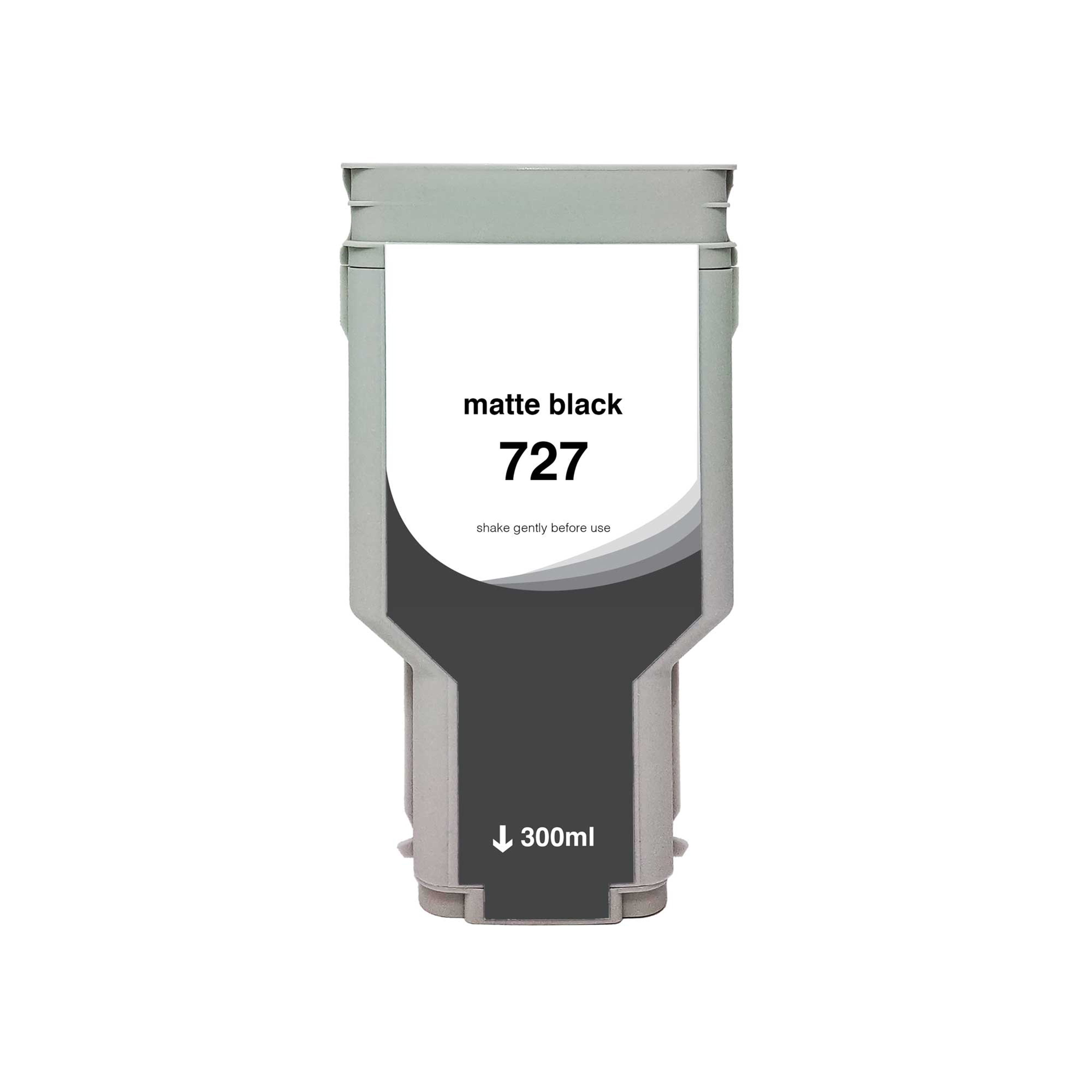 Picture of Remanufactured High Yield Matte Black Wide Format Ink Cartridge for C1Q12A