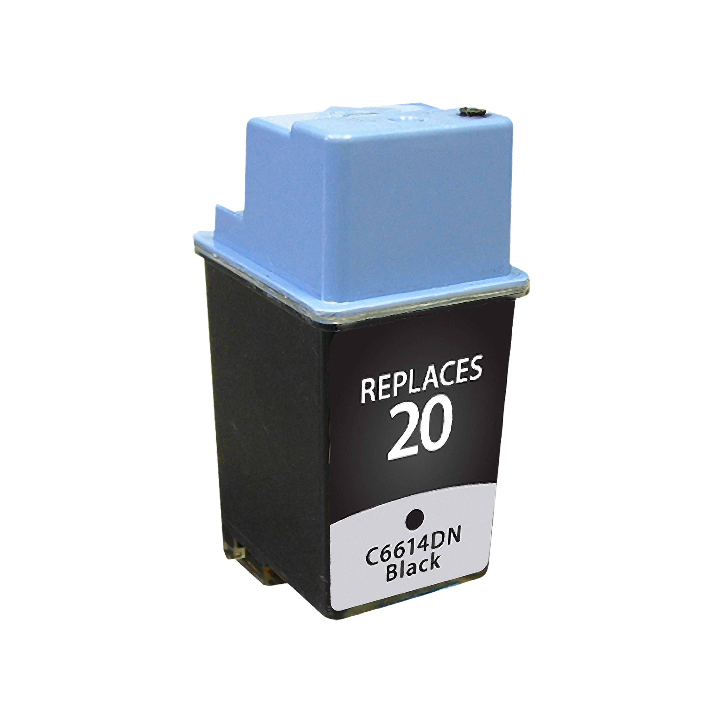 Picture of Clover Remanufactured Black Ink Cartridge for HP 20 (C6614DN)