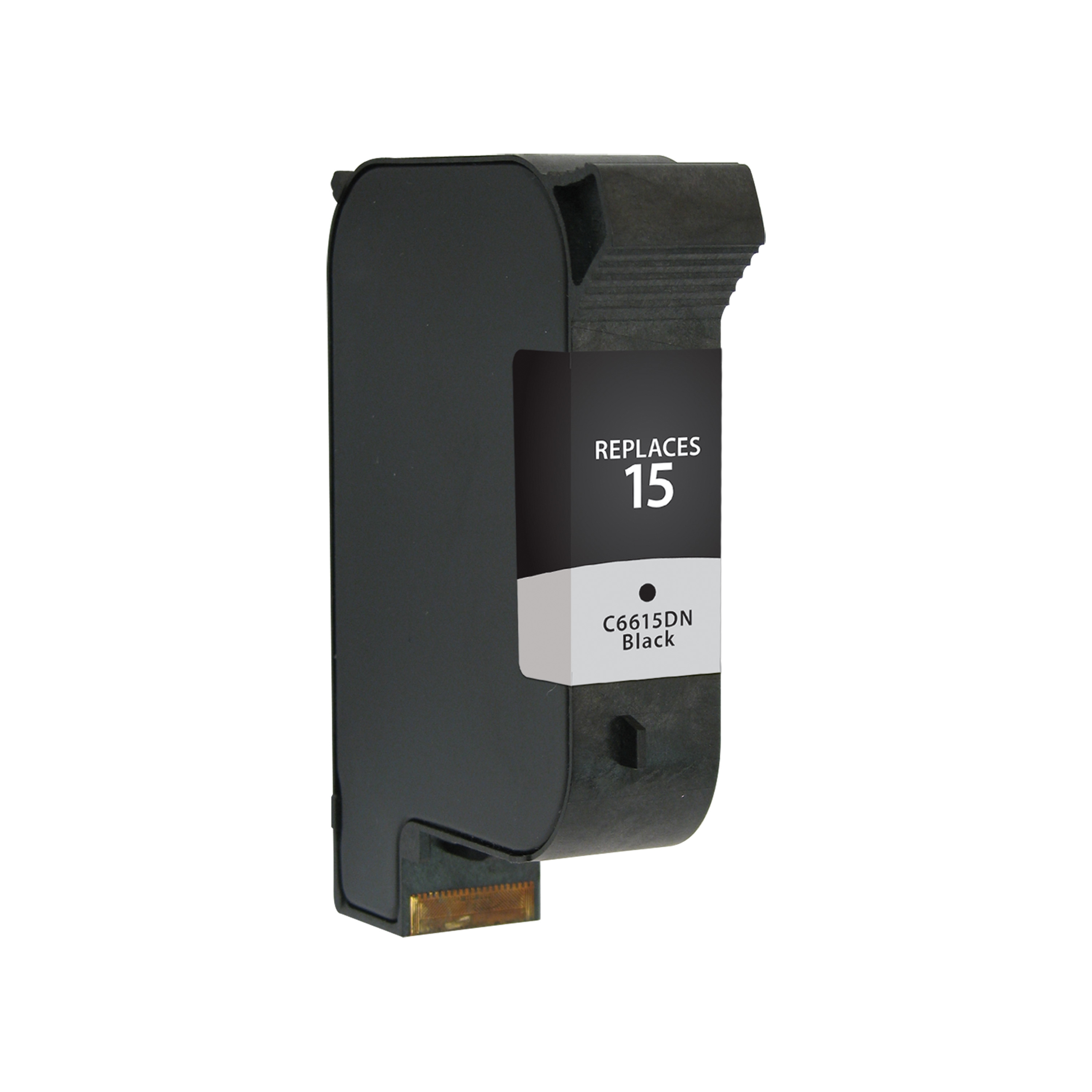 Picture of Clover Remanufactured Black Ink Cartridge for HP 15 (C6615DN)