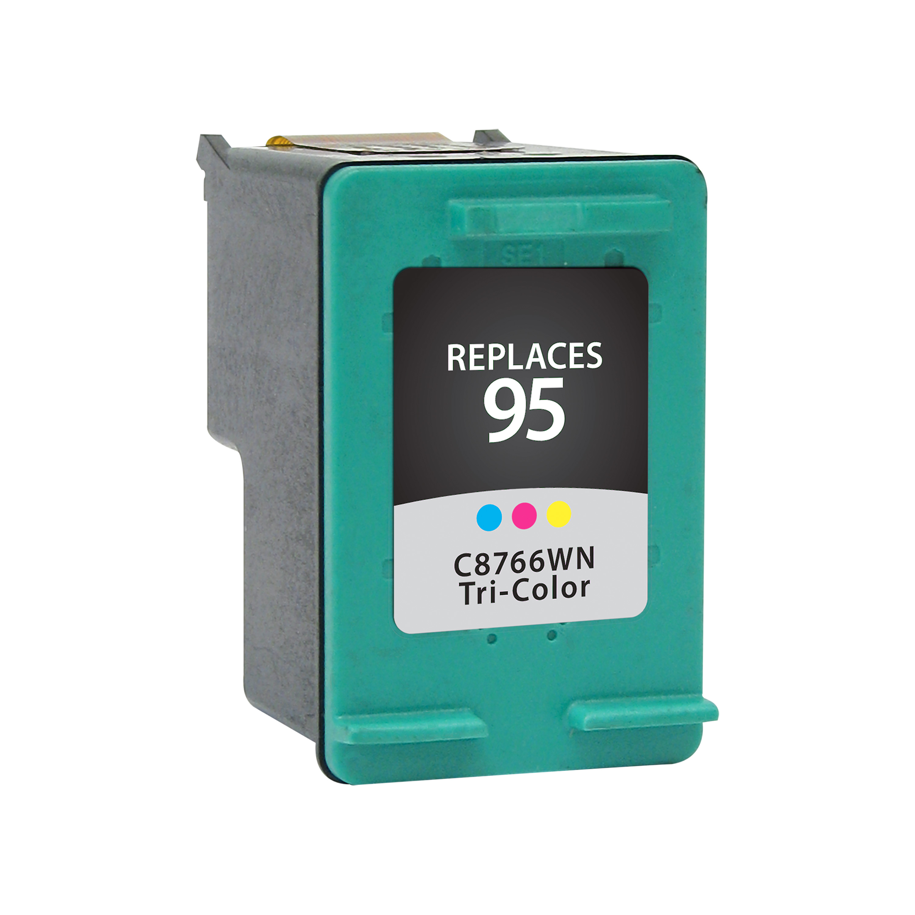 Picture of Clover Remanufactured Tri-Color Ink Cartridge for HP 95 (C8766WN)