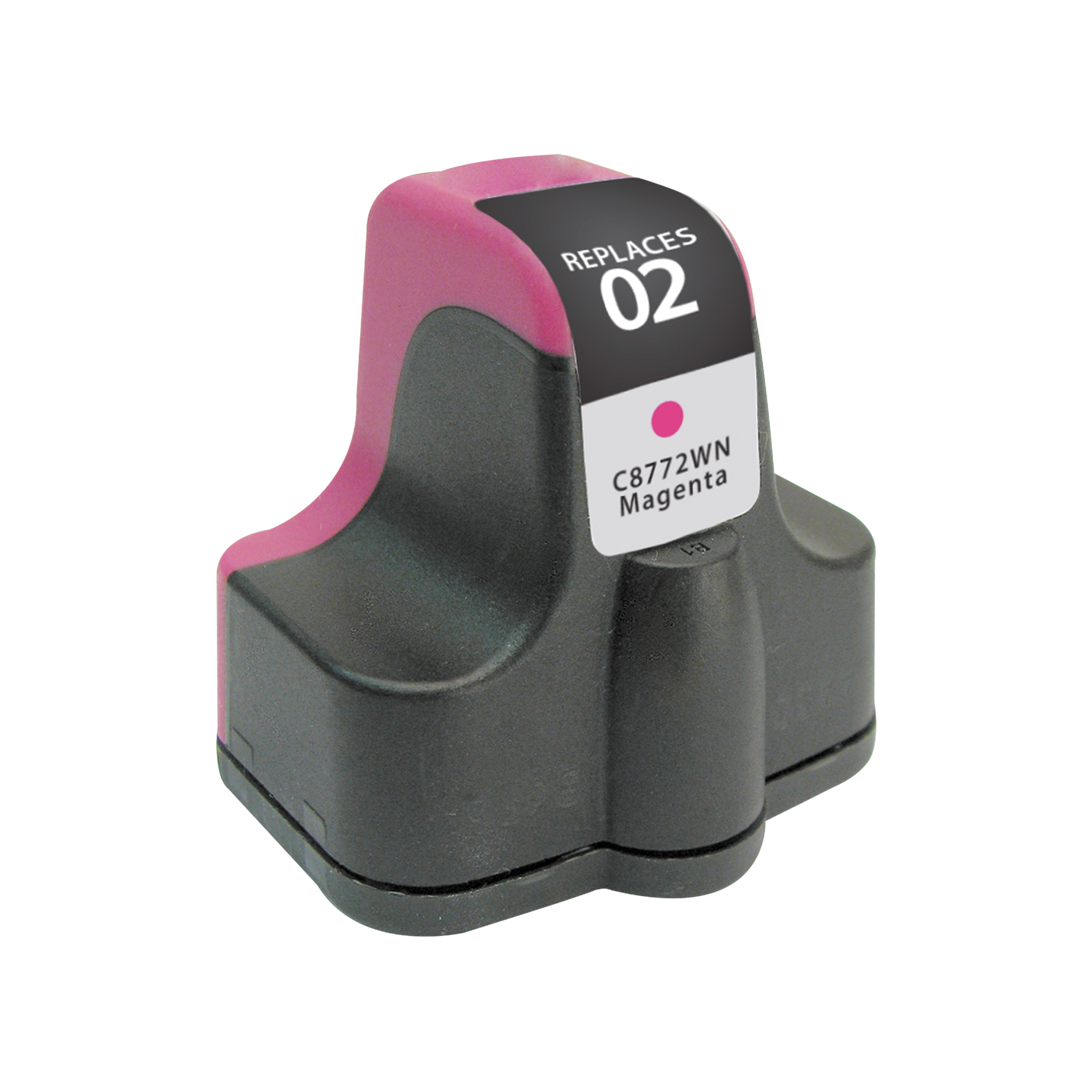 Picture of Clover Remanufactured High Yield Magenta Ink Cartridge for HP 02 (C8772WN)