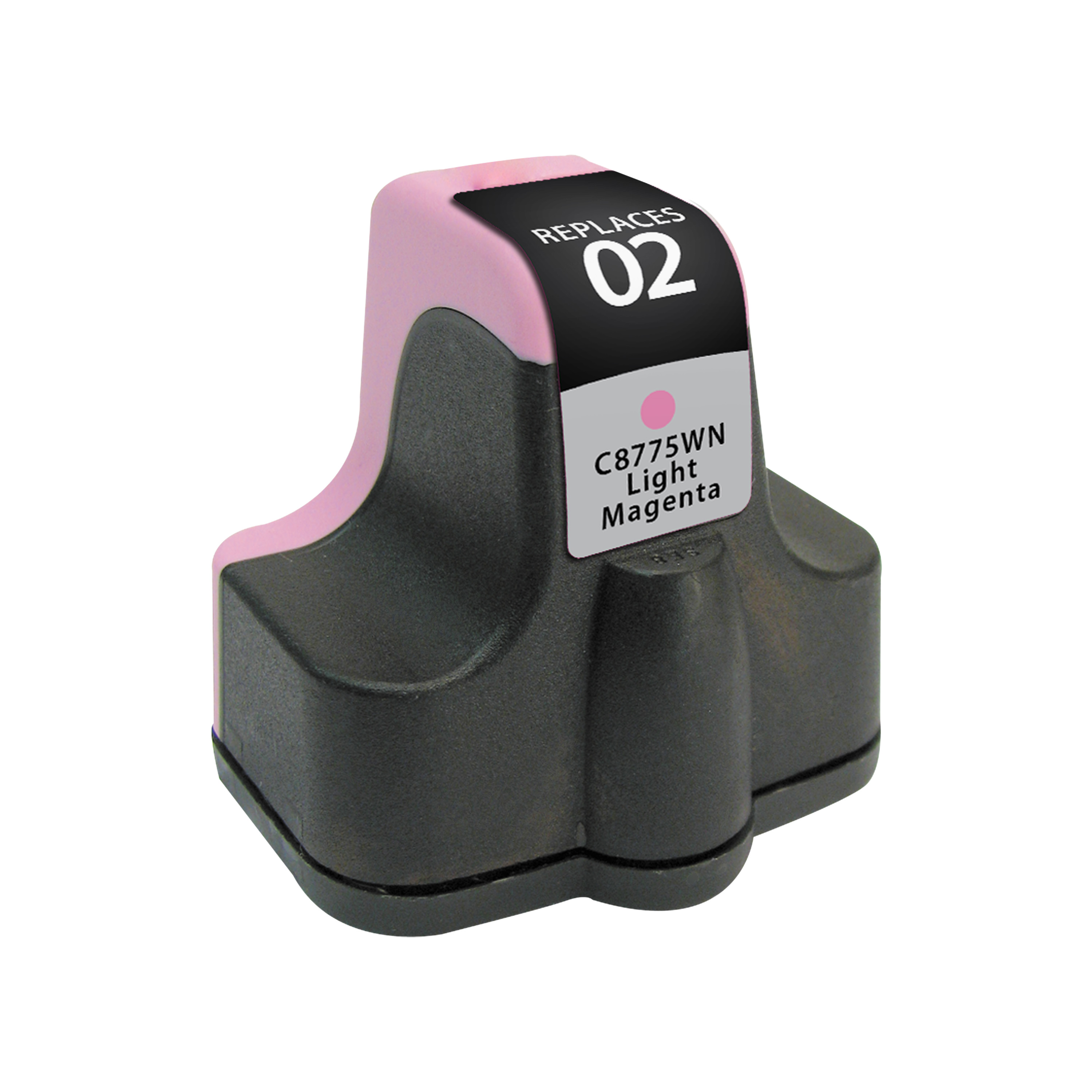 Picture of Clover Remanufactured High Yield Light Magenta Ink Cartridge for HP 02 (C8775WN)