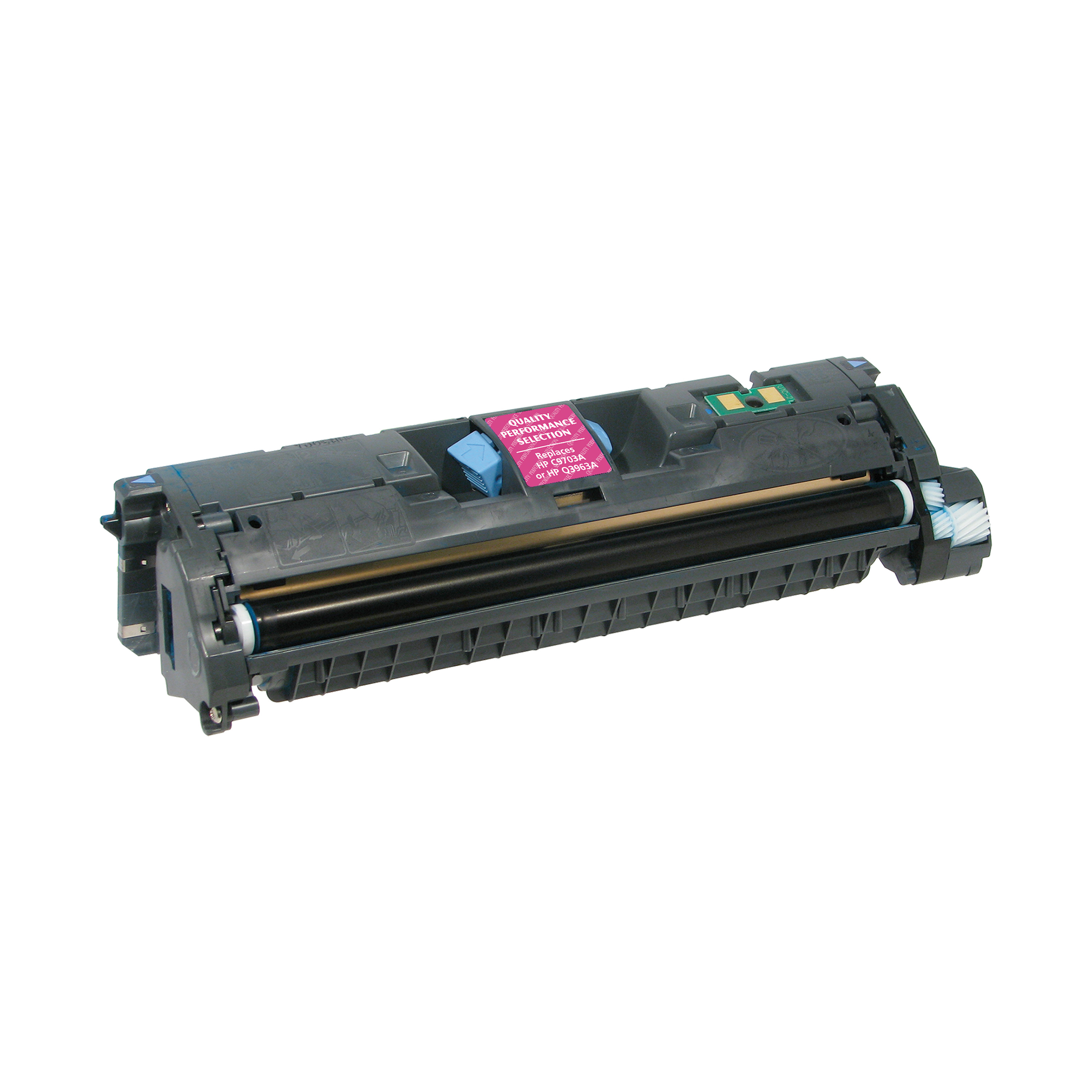 Picture of Clover Remanufactured Magenta Toner Cartridge for HP 121A/122A/123A (C9703A/Q3963A)