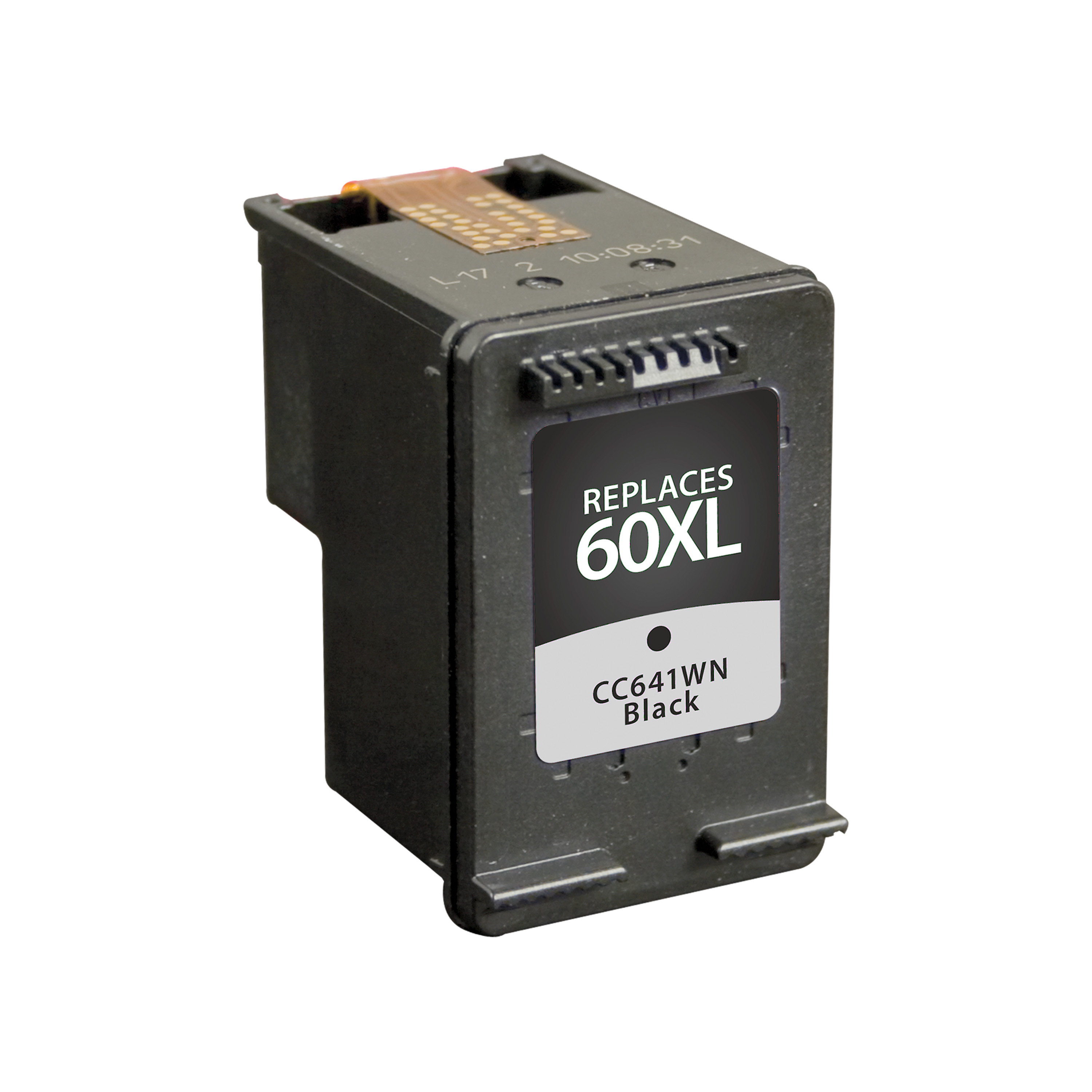 Picture of Clover Remanufactured High Yield Black Ink Cartridge for HP 60XL (CC641WN)