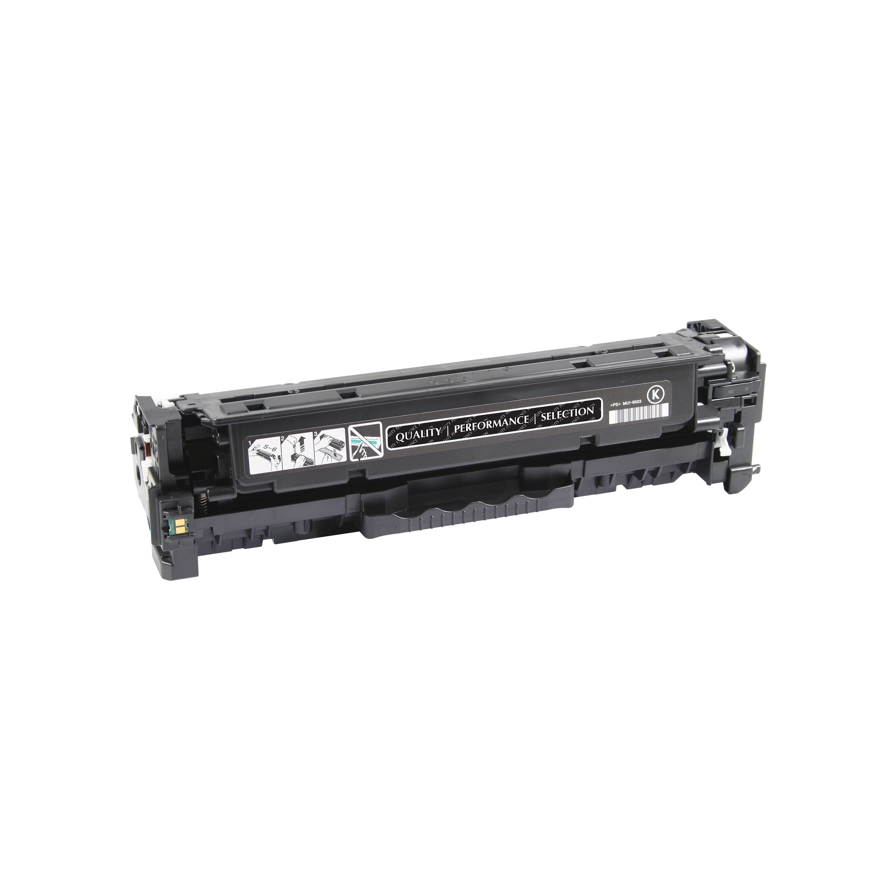 Picture of Clover Remanufactured Black Toner Cartridge for HP 312A (CF380A)