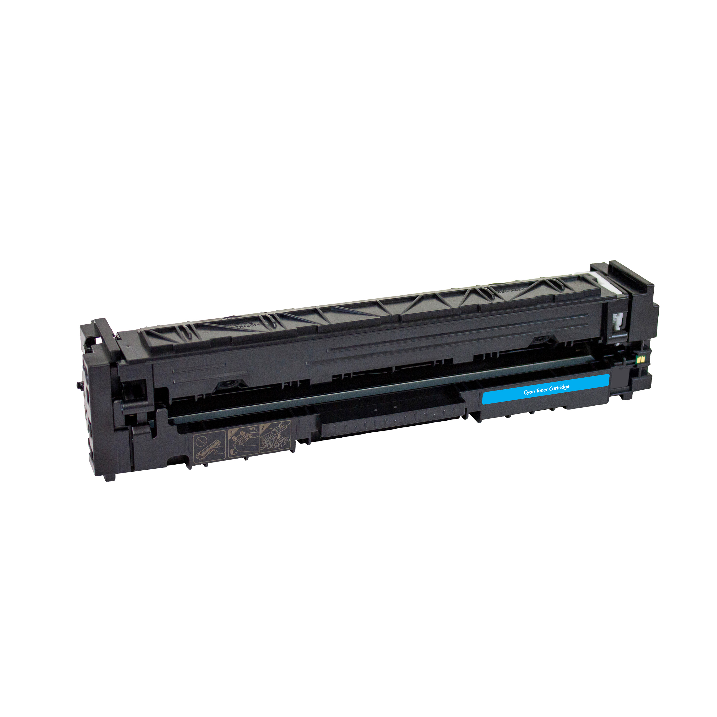 Picture of Clover Remanufactured Cyan Toner Cartridge for HP 202A (CF501A)