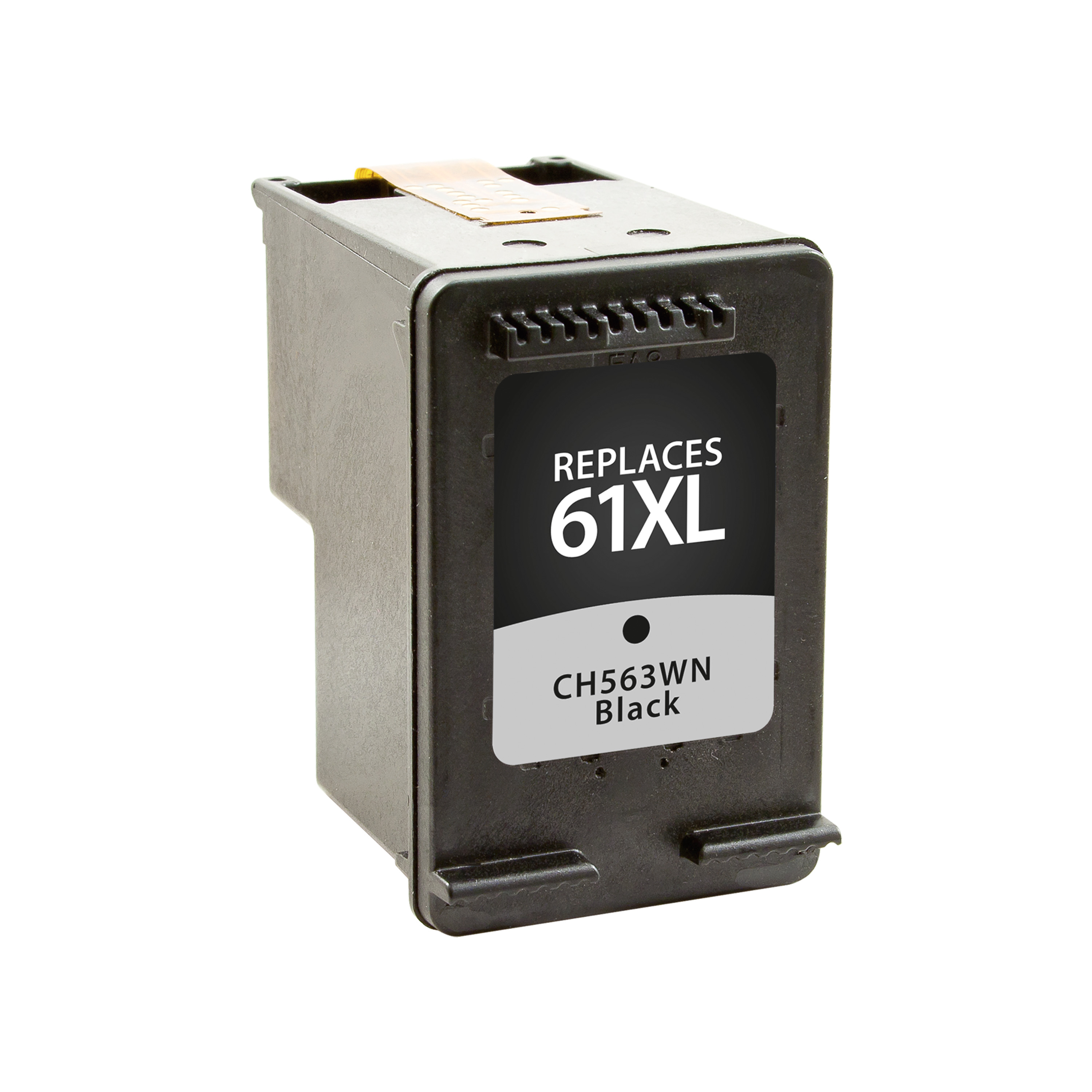 Picture of Clover Remanufactured High Yield Black Ink Cartridge for HP 61XL (CH563WN)