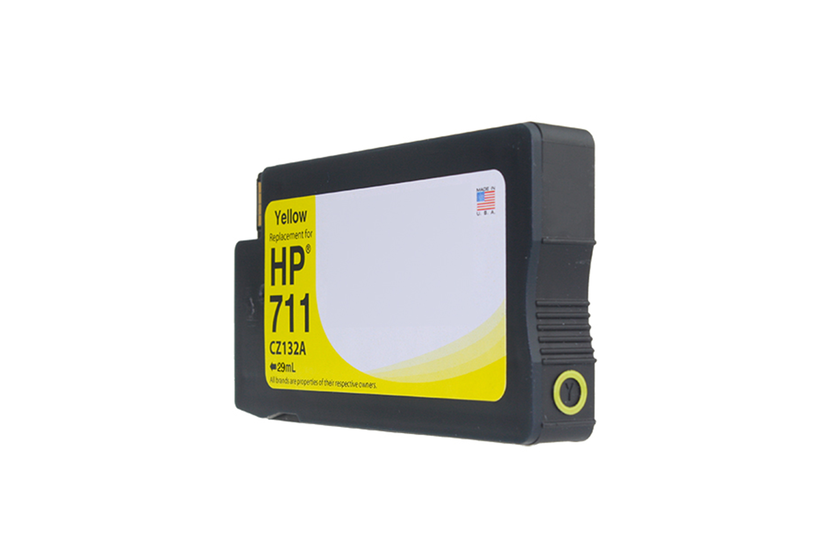 Picture of WF Remanufactured Yellow Wide Format Ink Cartridge for HP 711 (CZ132A)