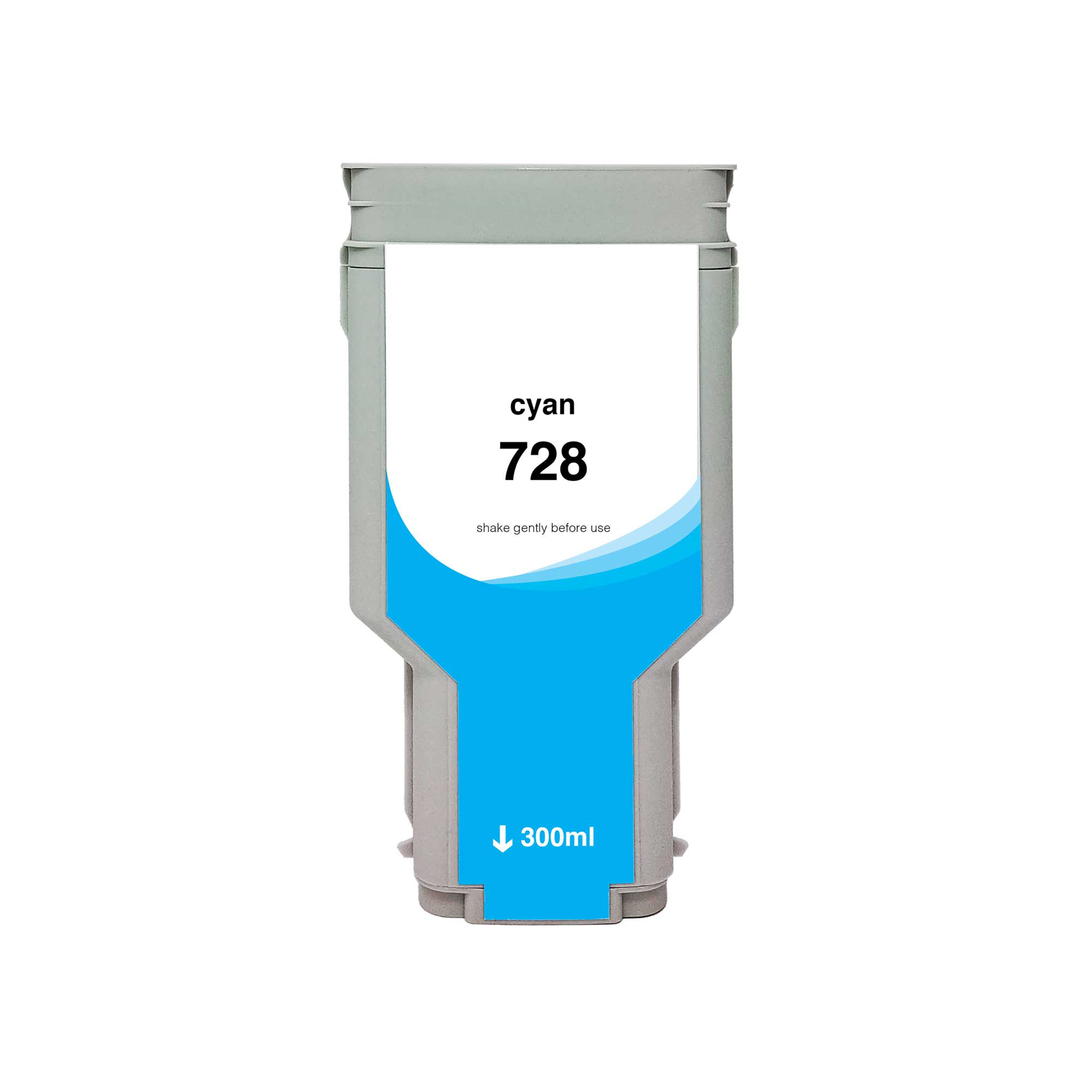 Picture of WF Non-OEM New Cyan Wide Format Ink Cartridge for HP 728 (F9K17A)