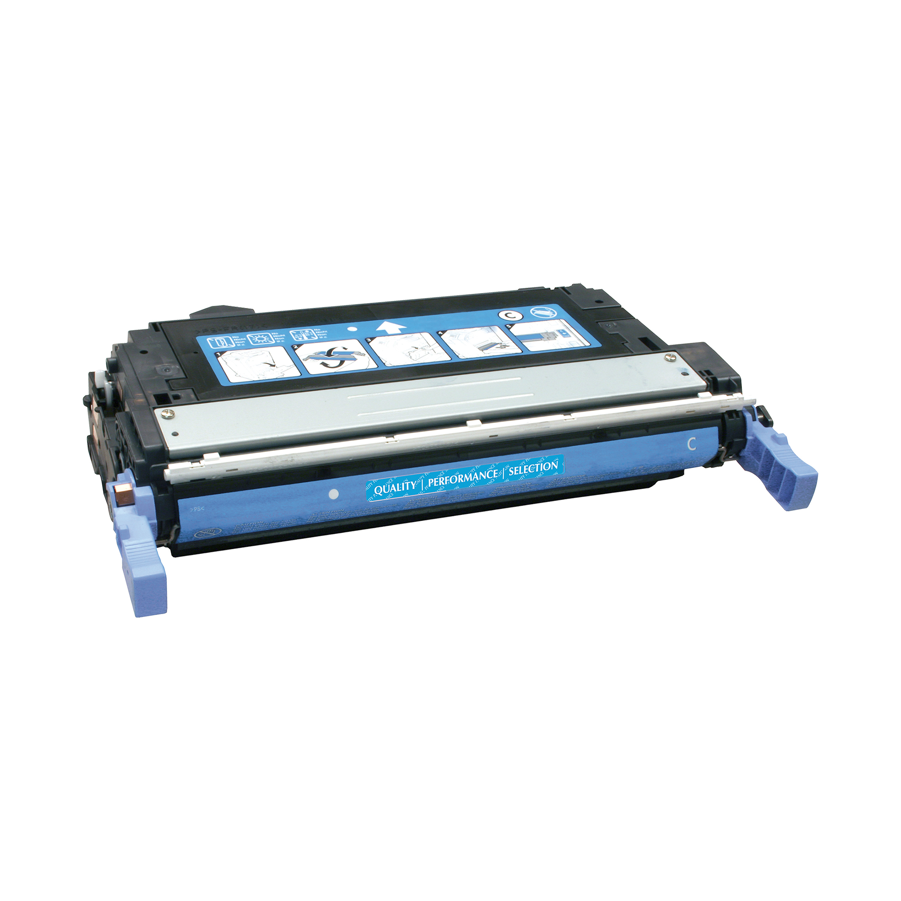 Picture of Clover Remanufactured Cyan Toner Cartridge for HP 644A (Q6461A)