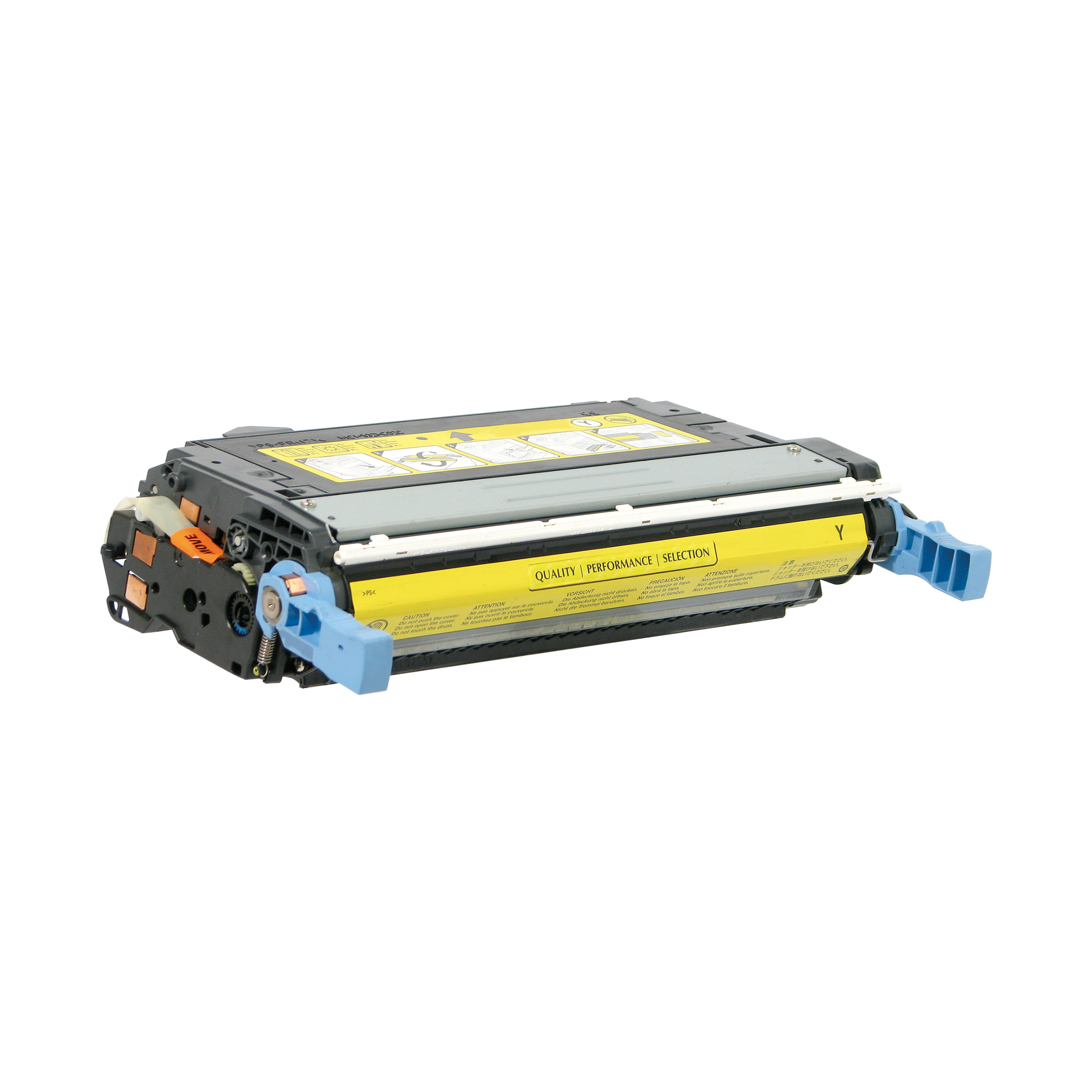 Picture of Clover Remanufactured Yellow Toner Cartridge for HP 644A (Q6462A)