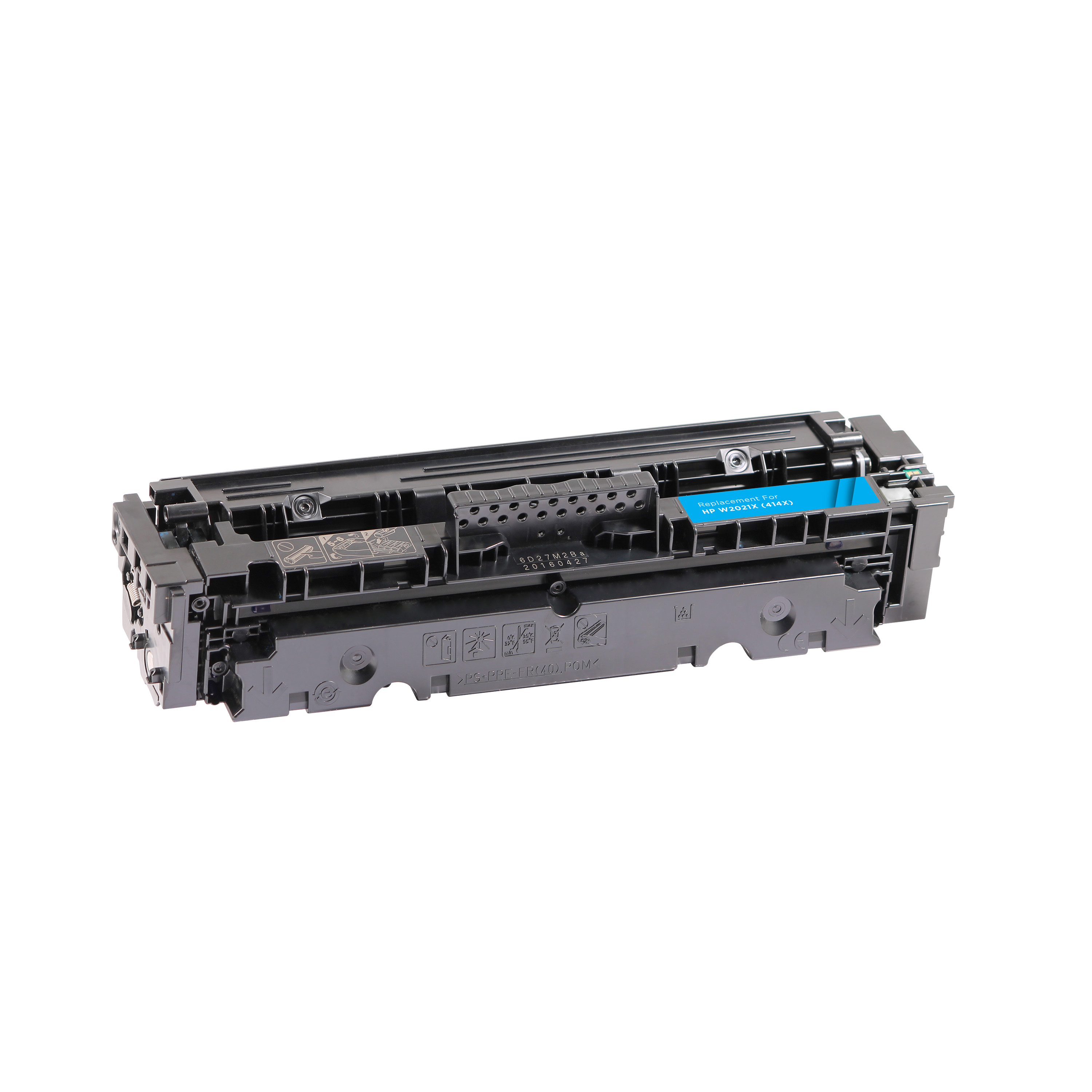 Picture of Clover Remanufactured High Yield Cyan Toner Cartridge (New Chip) for HP 414X (W2021X)