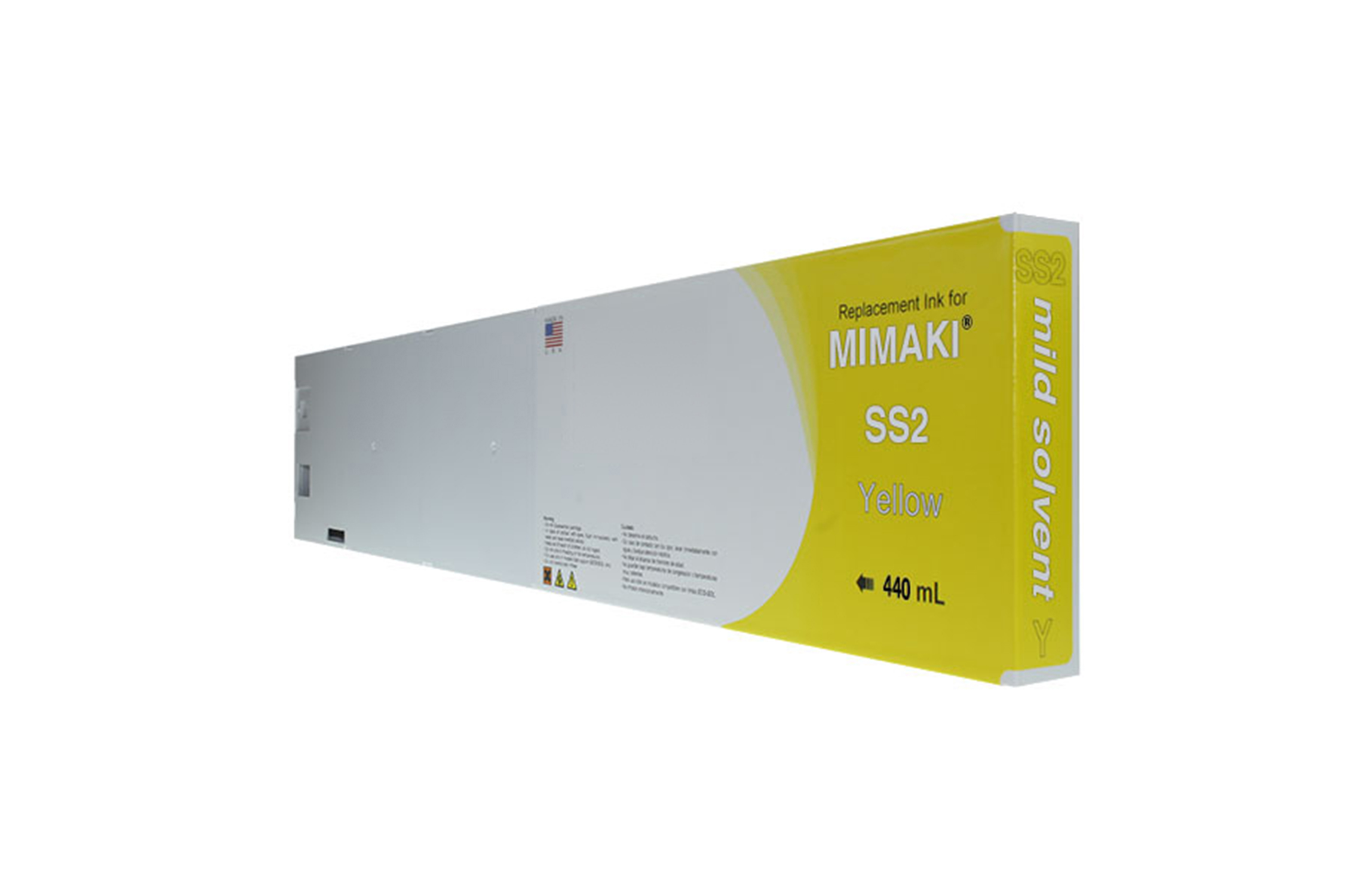 Picture of Yellow Wide Format Inkjet Cartridge for Mimaki JV3 (SPC-0380