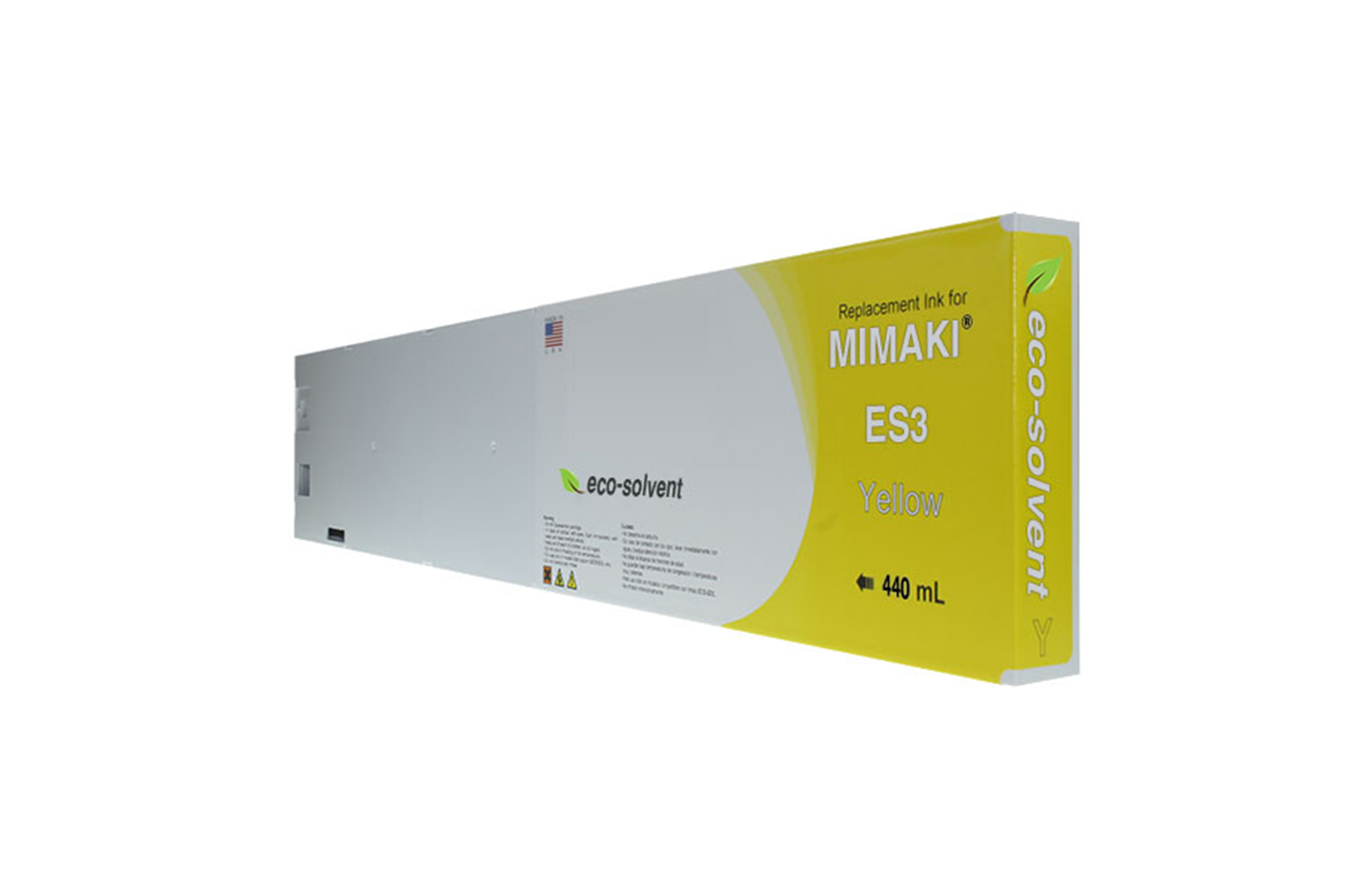 Picture of Yellow Wide Format Inkjet Cartridge for Mimaki ES3 (SPC-0440