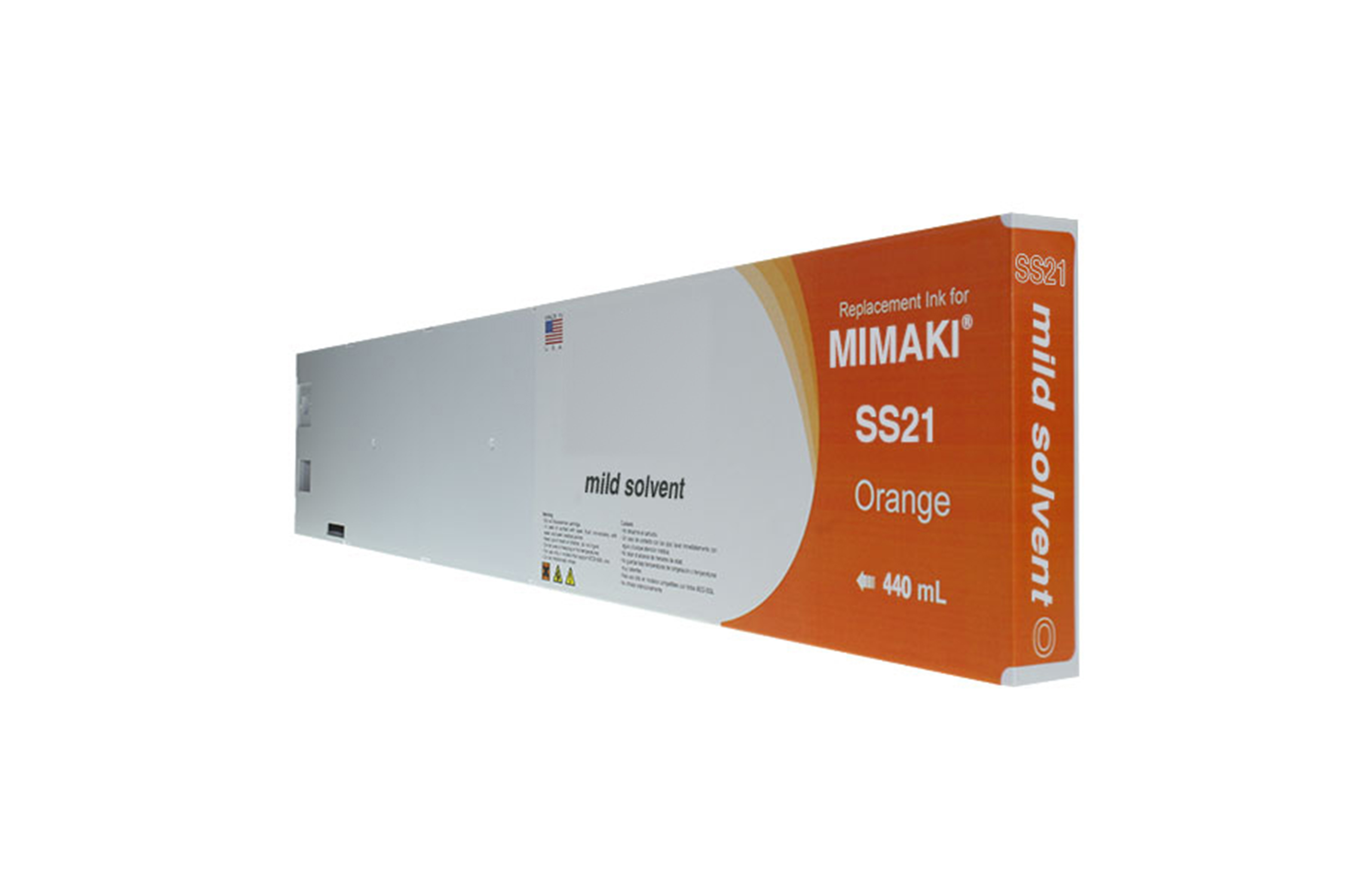 Picture of Orange Wide Format Inkjet Cartridge for Mimaki JV33 (SPC-501