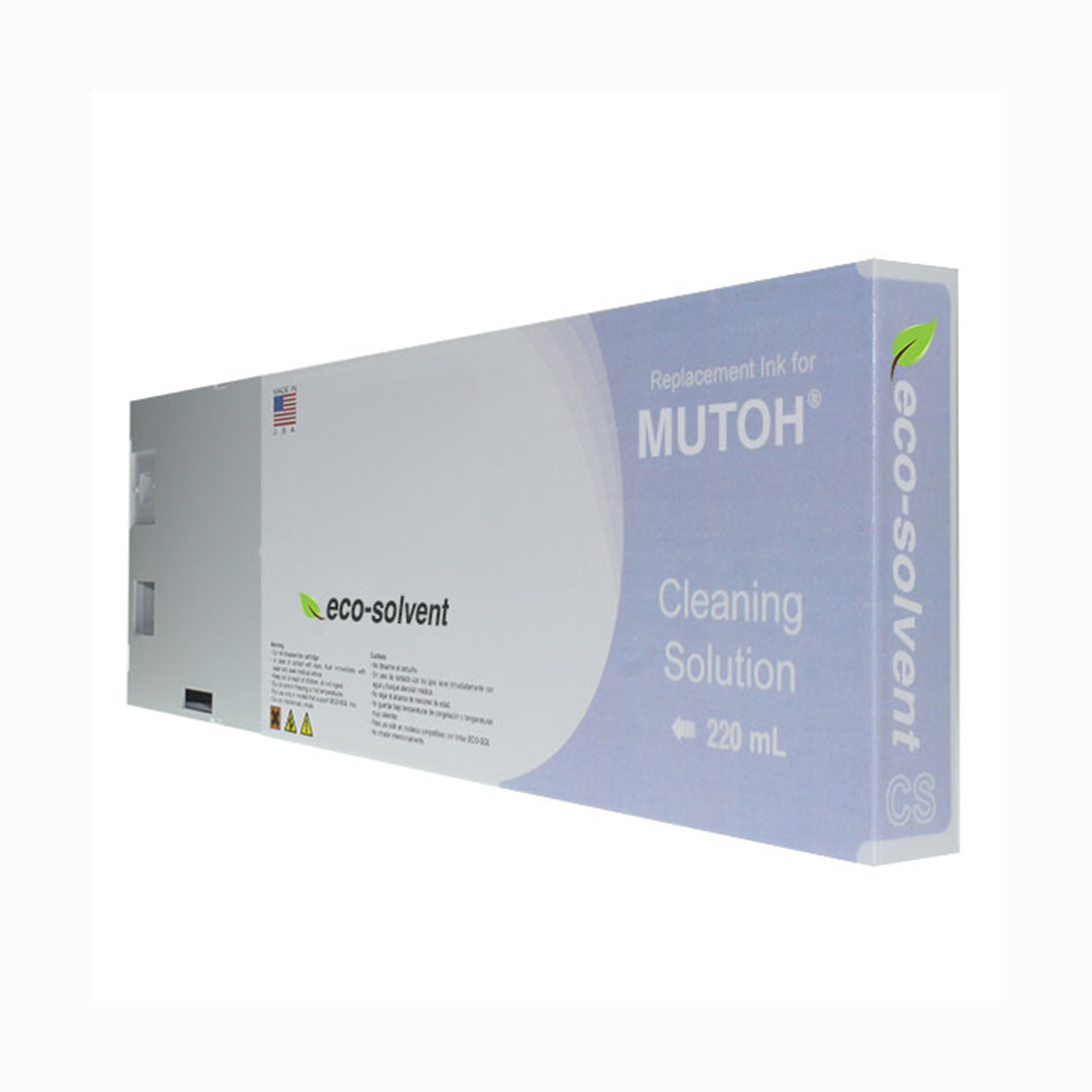 Picture of Cleaning Solution Wide Format Inkjet Cartridge for Mutoh VJ-