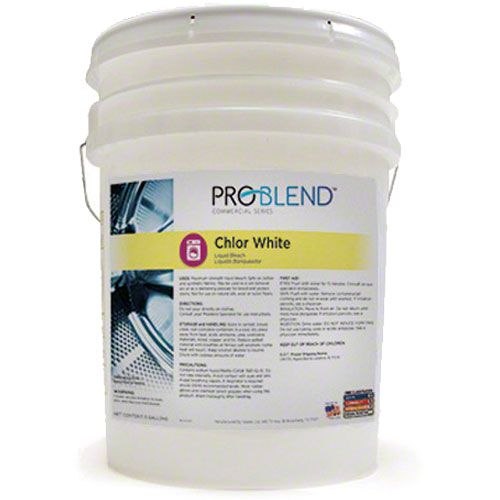 Picture of ProBlend Chlor White Liquid Bleach, 5 Gallon Pail