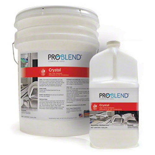 Picture of ProBlend Crystal High Temperature Warewash Detergent, 5 Gallon Pail