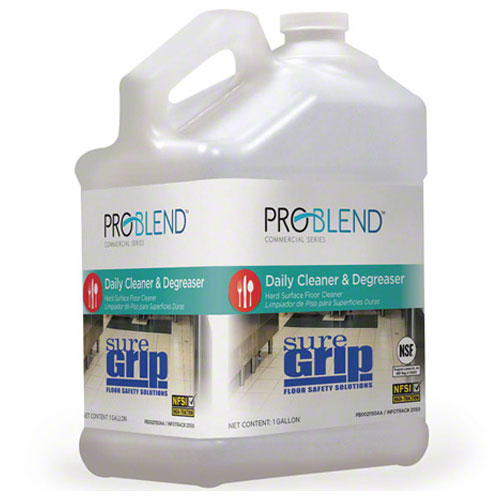Picture of ProBlend SureGrip Daily Cleaner & Degreaser, Hard Surface and Floor Cleaner, Gallon Bottles, 4 per Carton