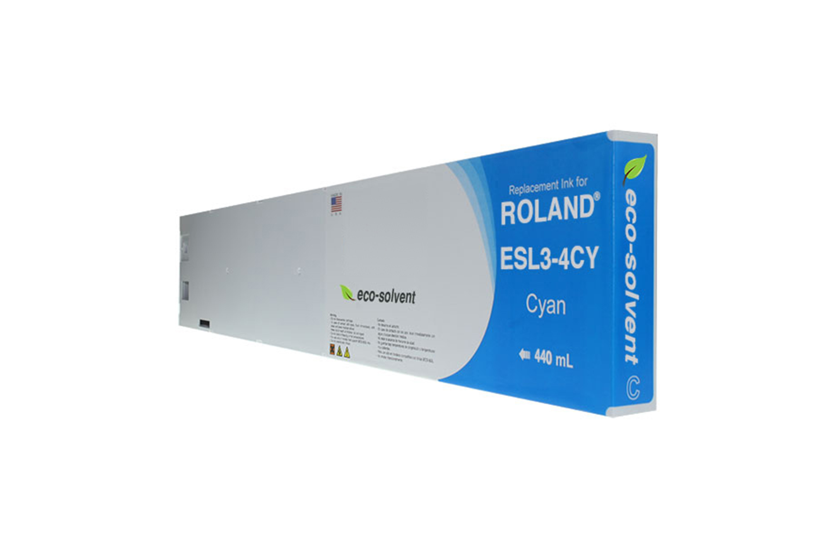 Picture of Cyan Wide Format Inkjet Cartridge for Roland ESL3-4CN