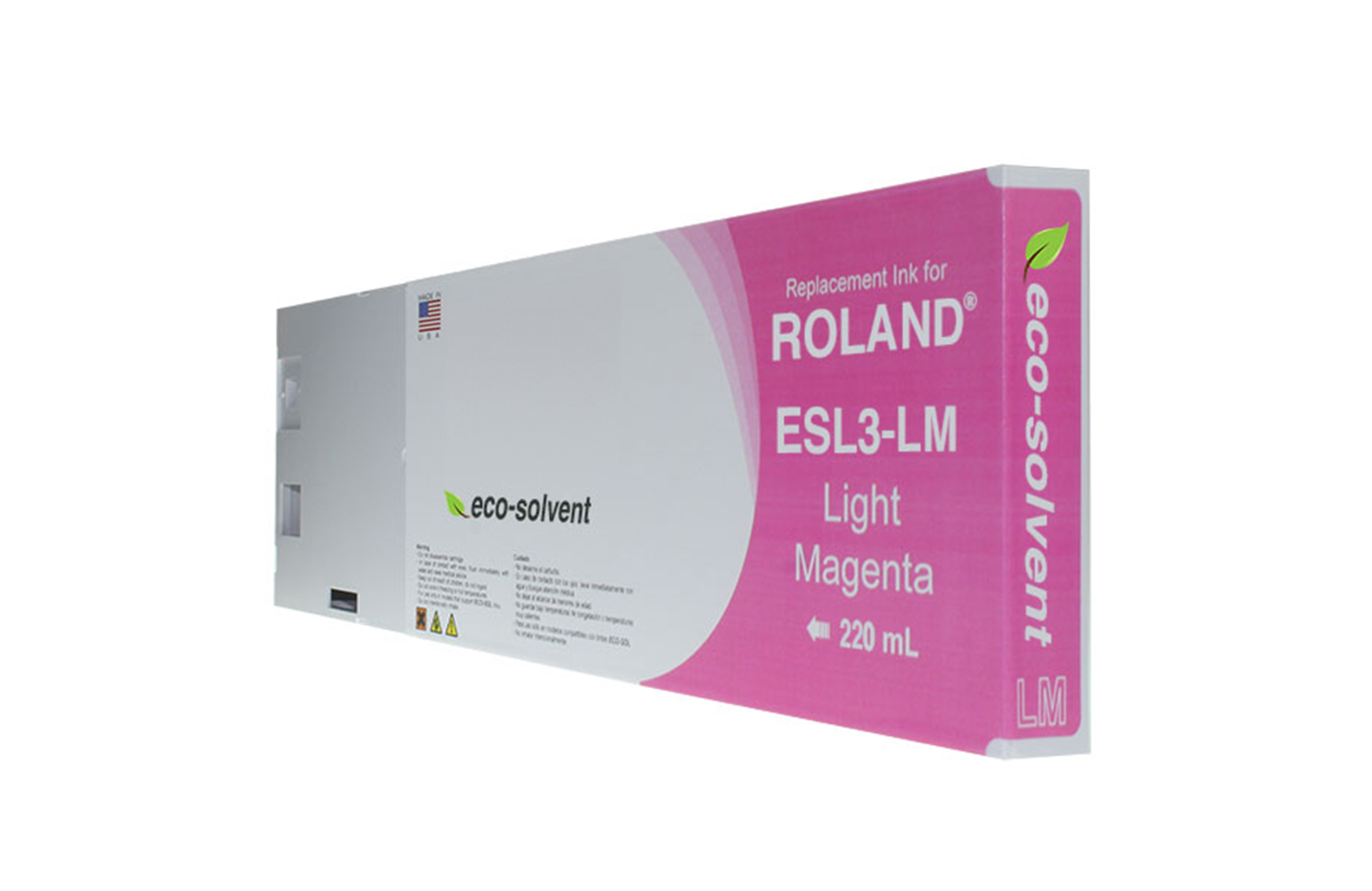 Picture of Light Magenta Wide Format Inkjet Cartridge for Roland ESL3-L