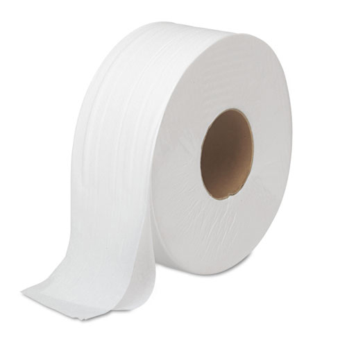 Picture of JRT Bath Tissue, Jumbo, 2-Ply, White, 1000 ft/Roll, 12 Rolls/Carton