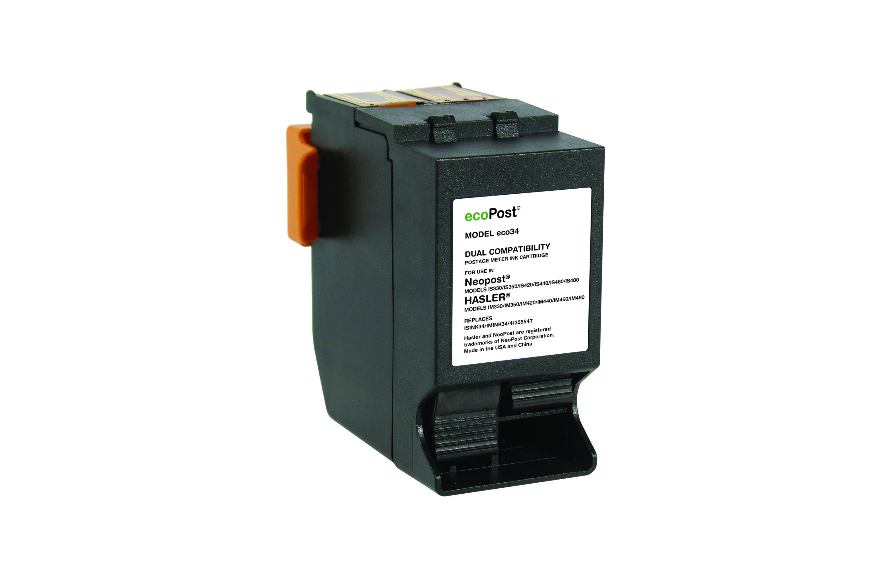 Picture of Postage Meter Red Ink Cartridge for Quadient (NeoPost), Hasl