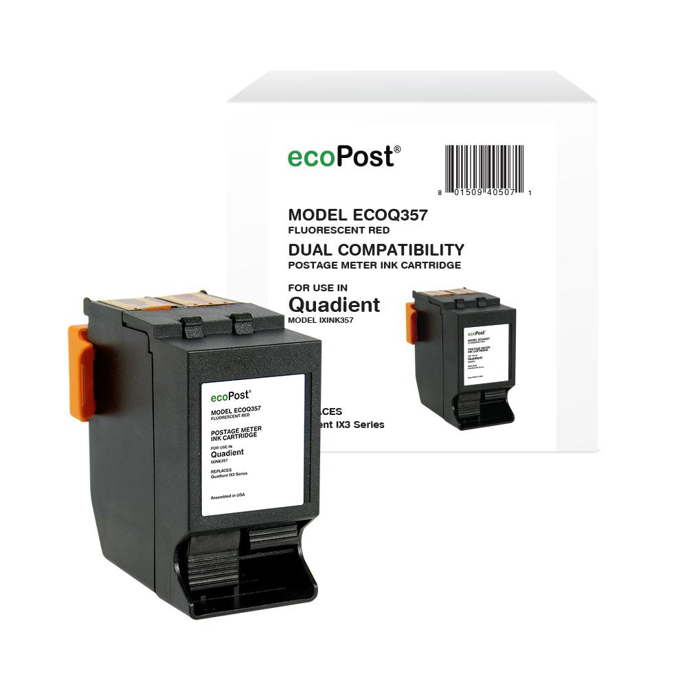 Picture of Postage Meter Red Ink Cartridge for Quadient (NeoPost) IXINK