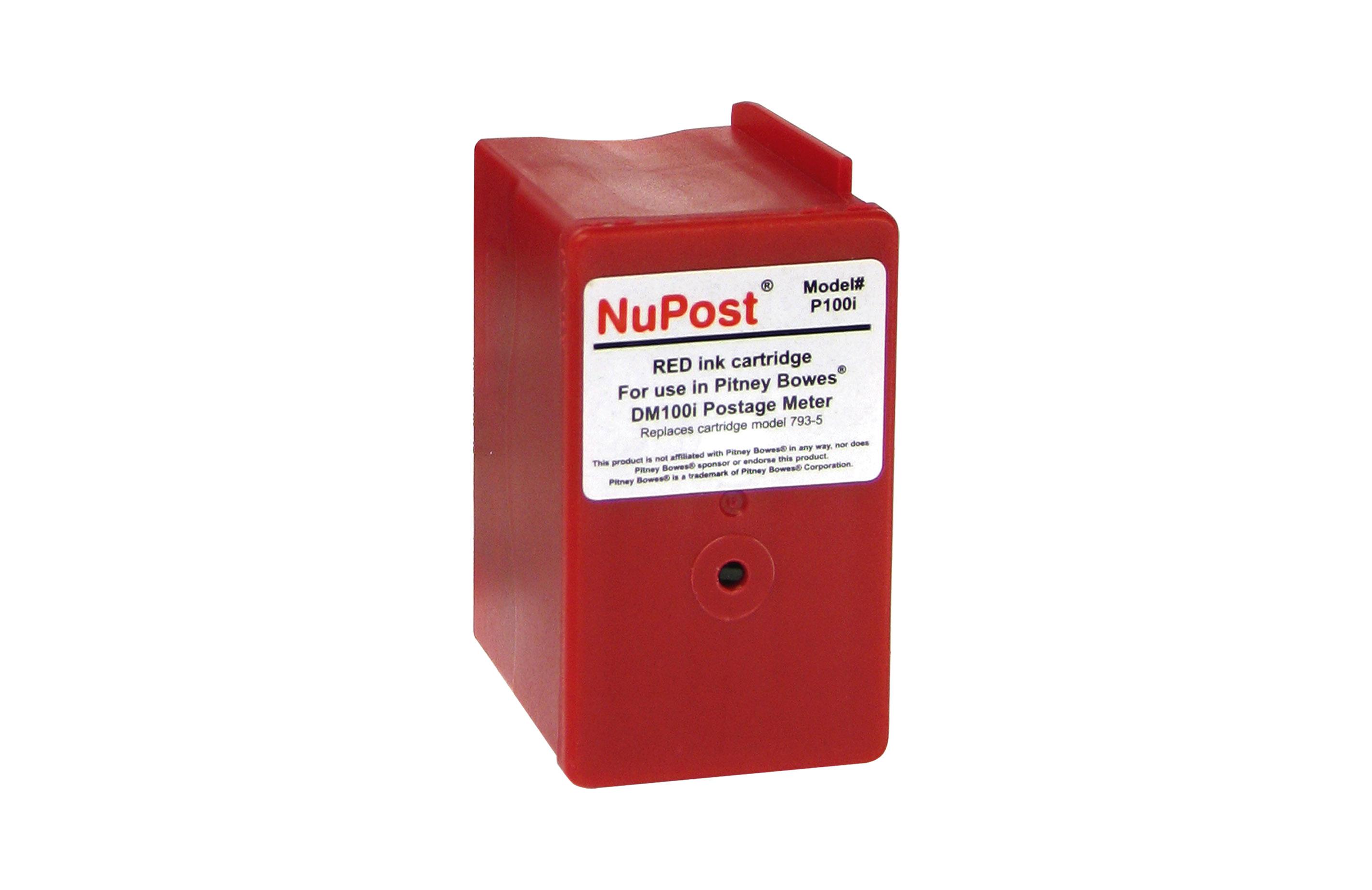 Picture of Postage Meter Red Ink Cartridge for Pitney Bowes 793-5